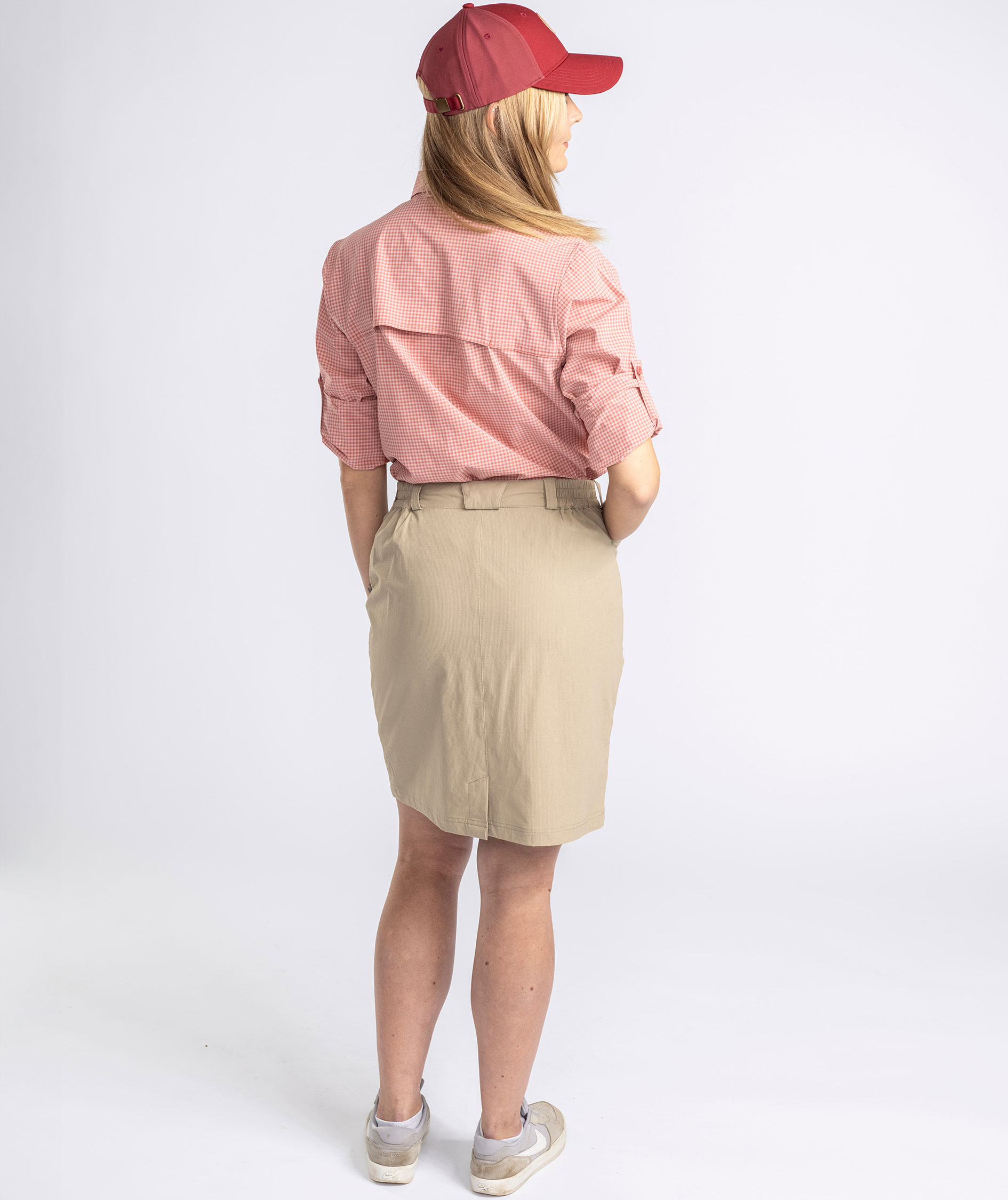 Pinewood Finnveden Hiking nederdel, Light Khaki, large image number 8