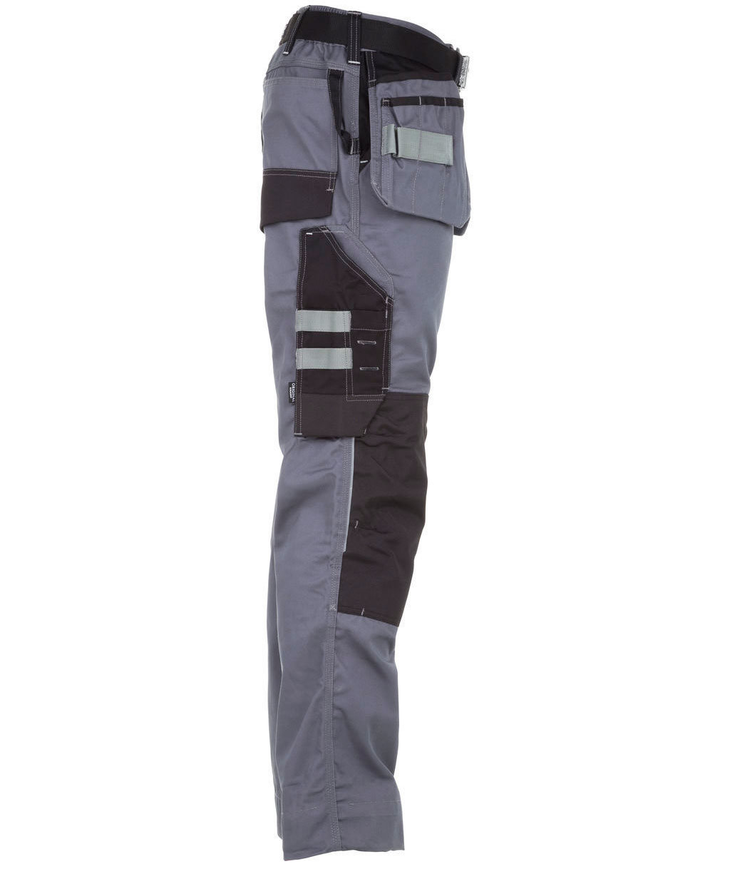 Kramp Original craftsman trousers, Grey/Black, large image number 3