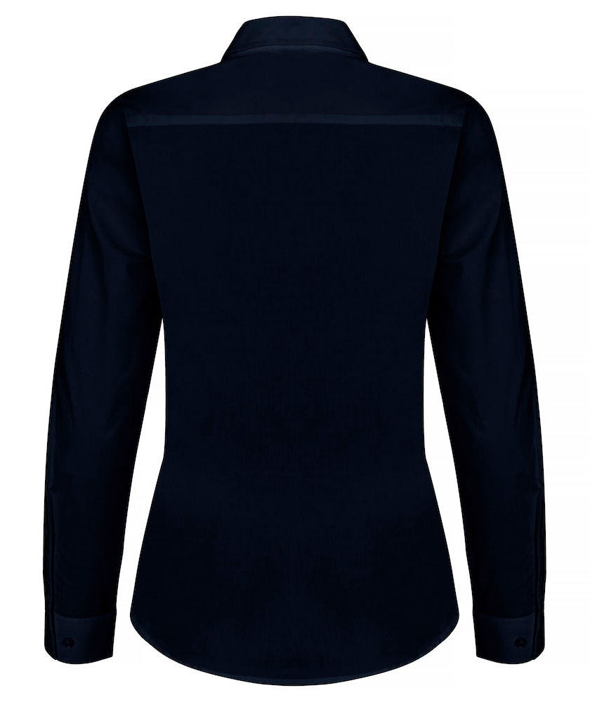 Clique Stretch Shirt dam, Dark navy