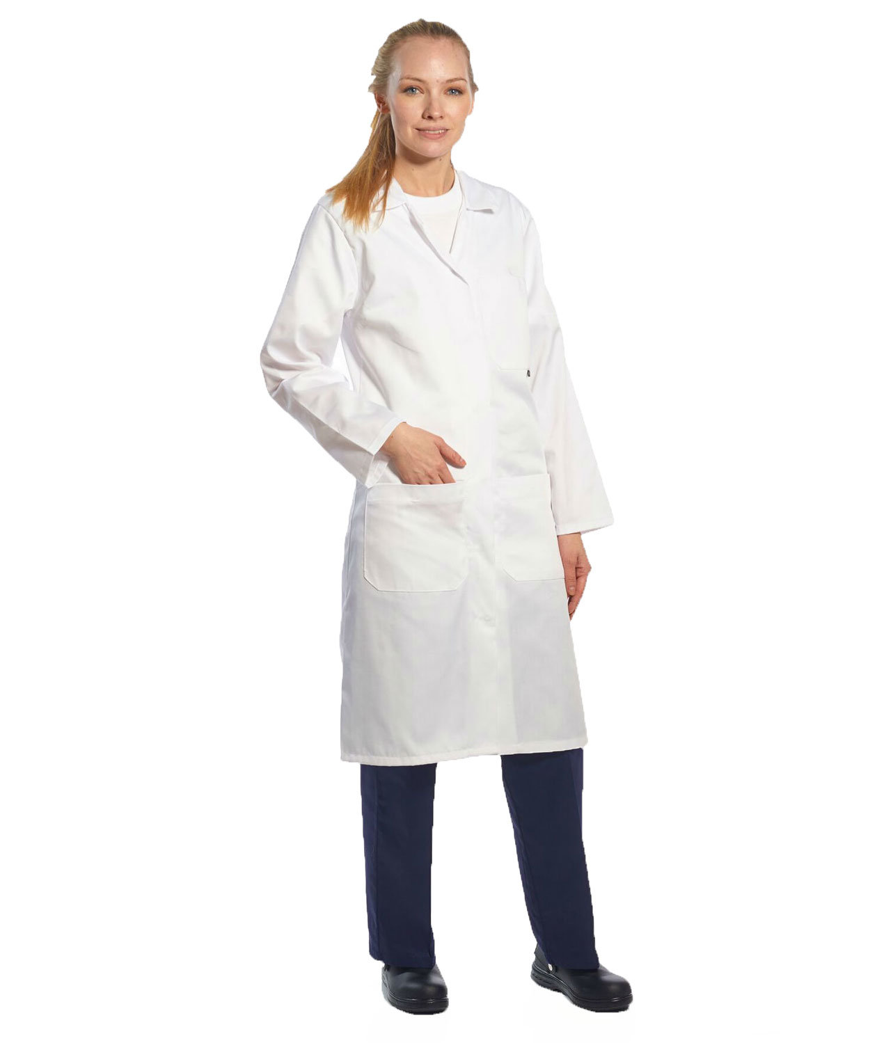 Portwest Damen Kittel, Wei&szlig;