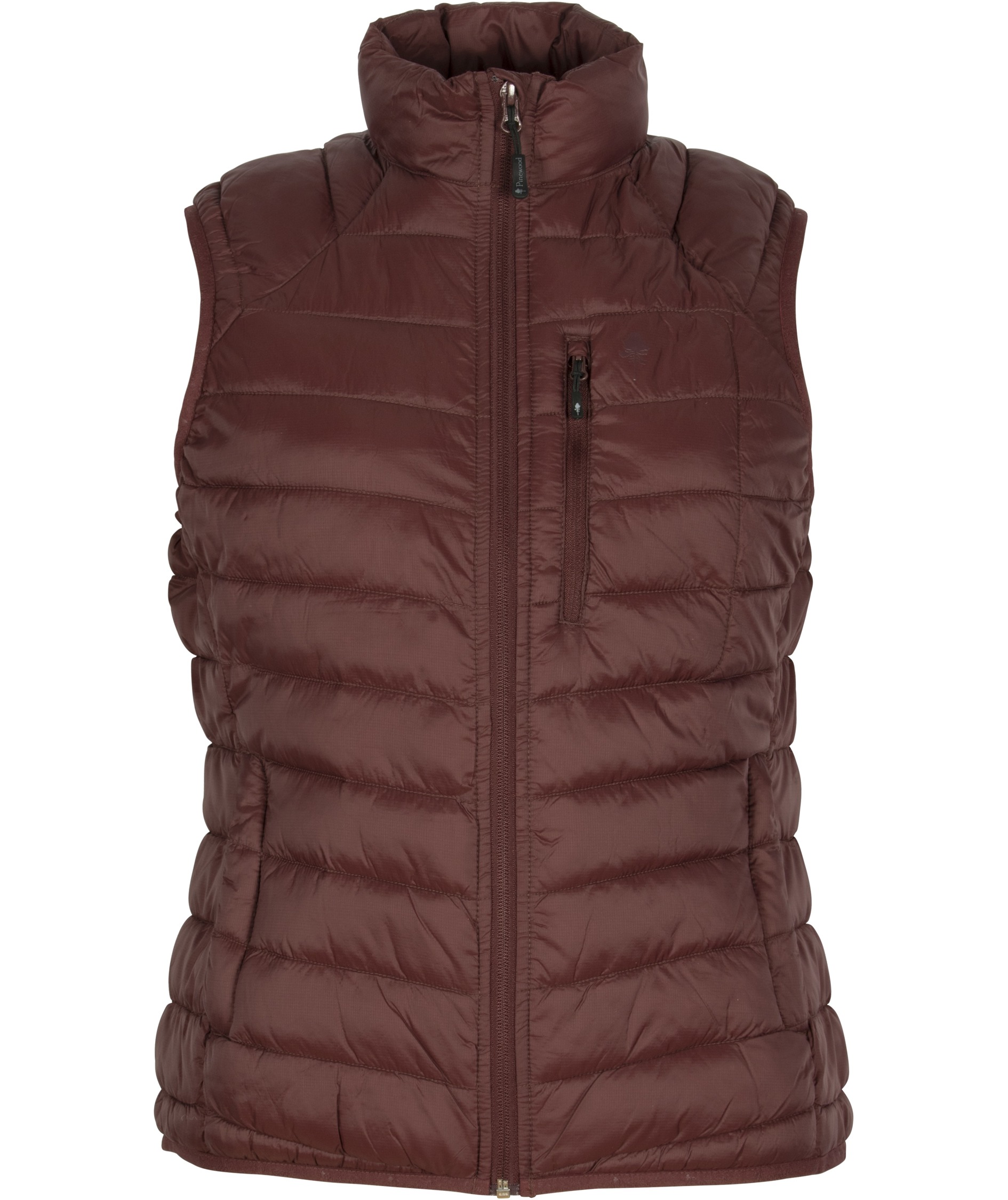 Pinewood Abisko Insulation vatteret damevest, Earth Plum