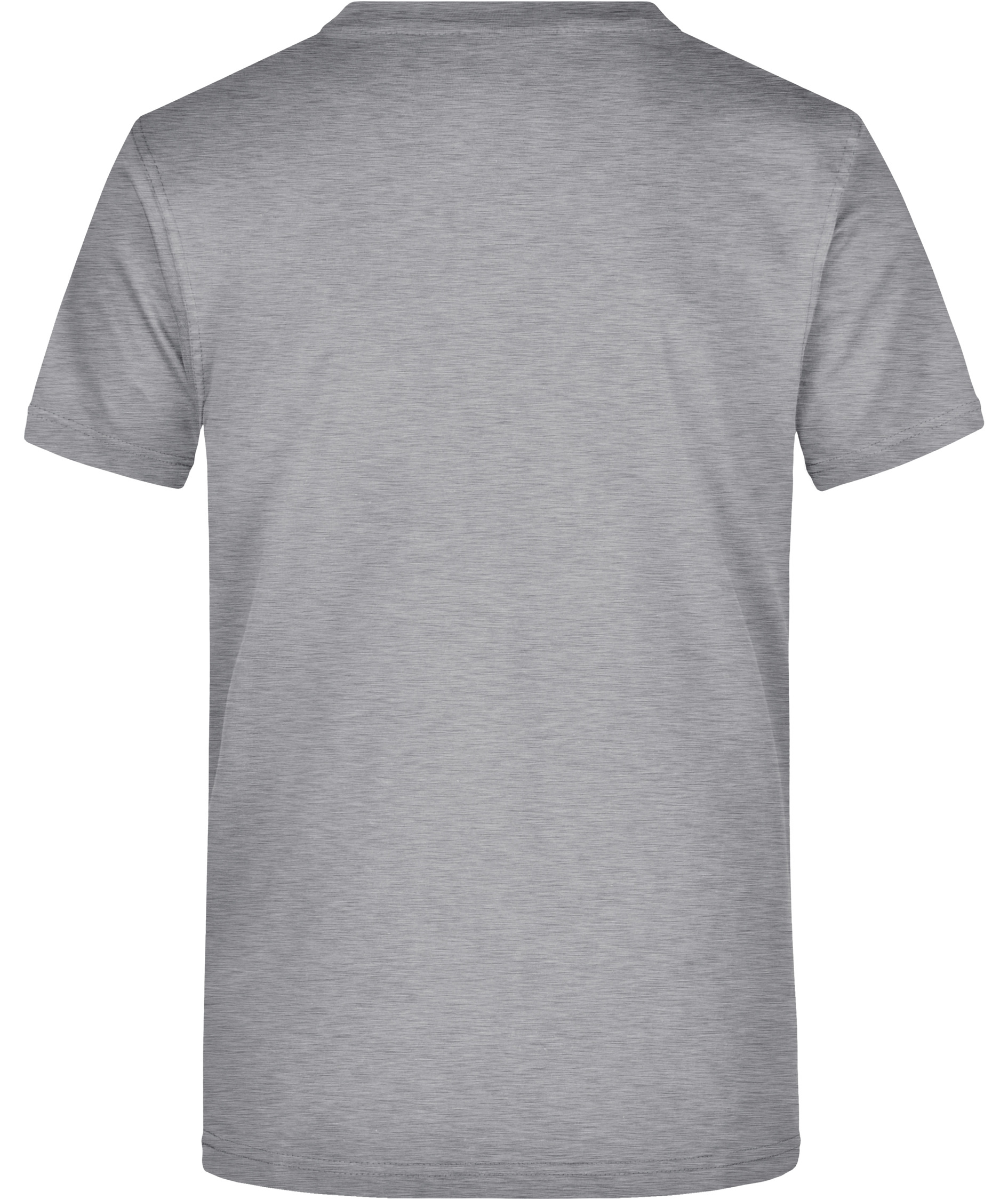 James & Nicholson T-shirt Round-T Heavy, Grey-Heather