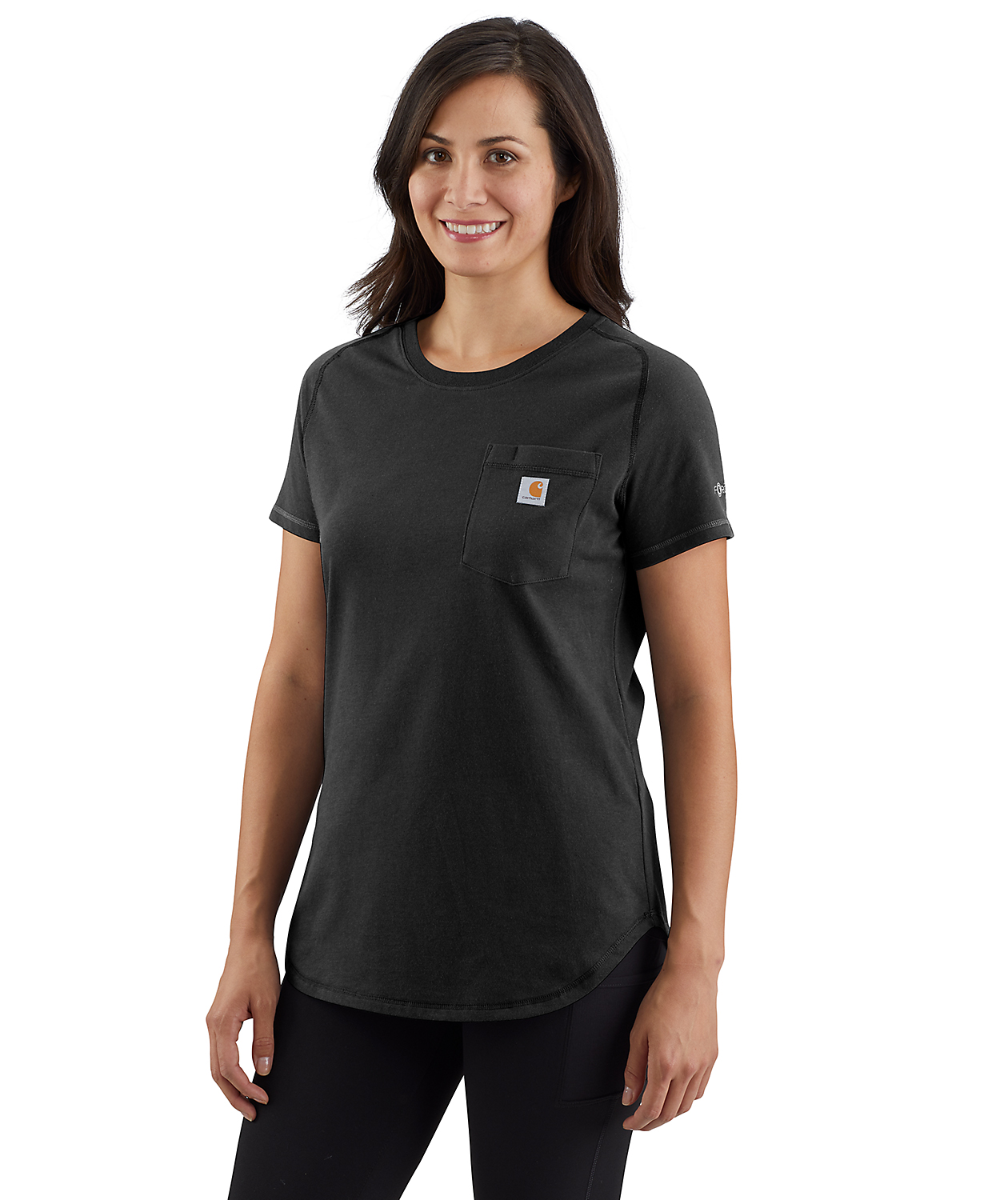 Carhartt T-shirt dam, Black