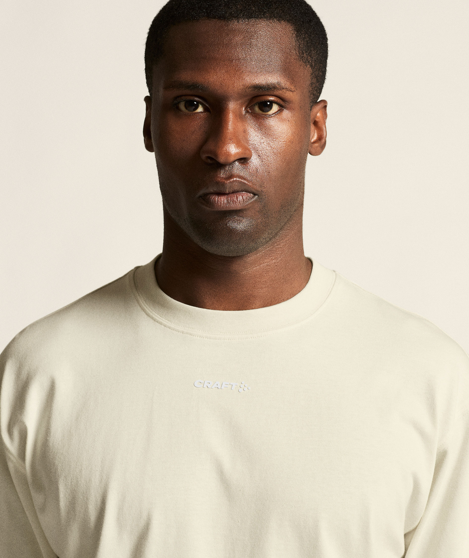 Craft Frequent Heavy lang&auml;rmliges T-Shirt, Tofu, large image number 3