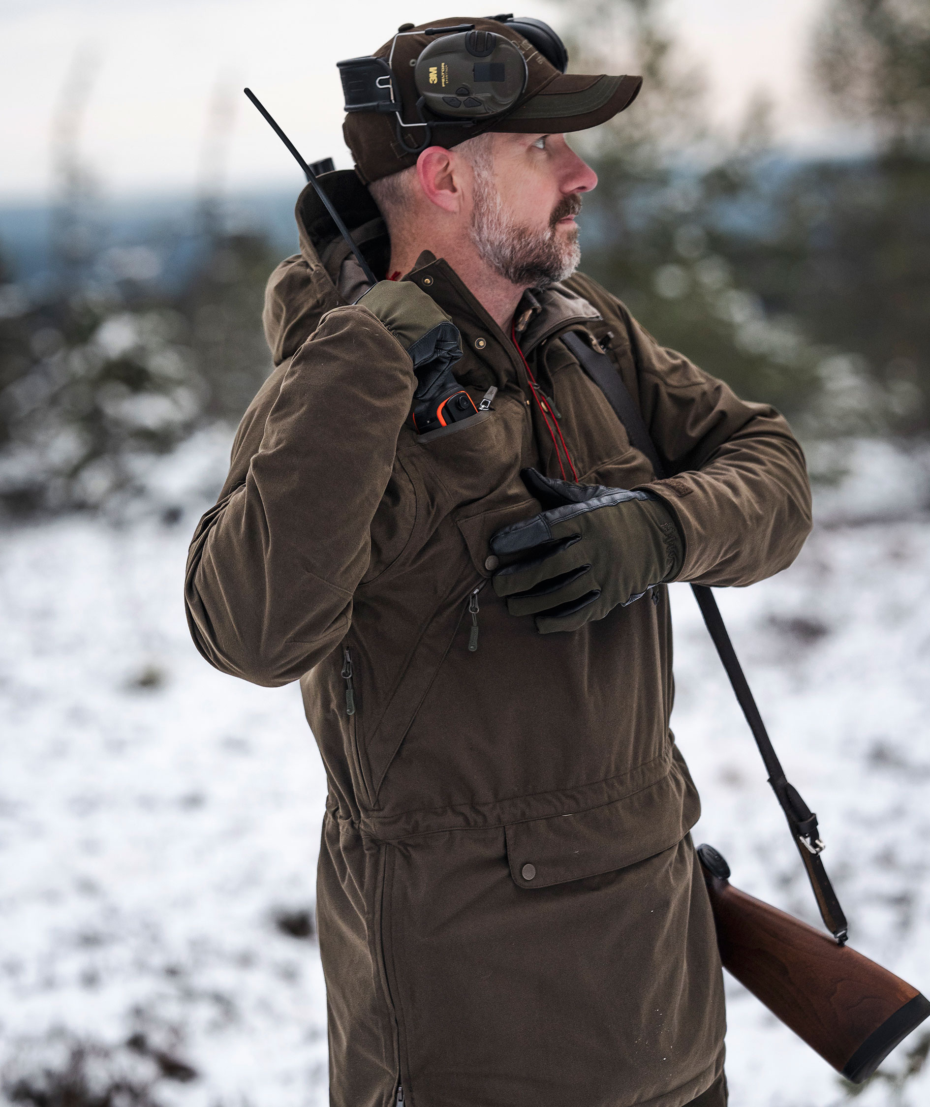 Pinewood Furudal Hunters 2L anorak, Suede Brown, large image number 5