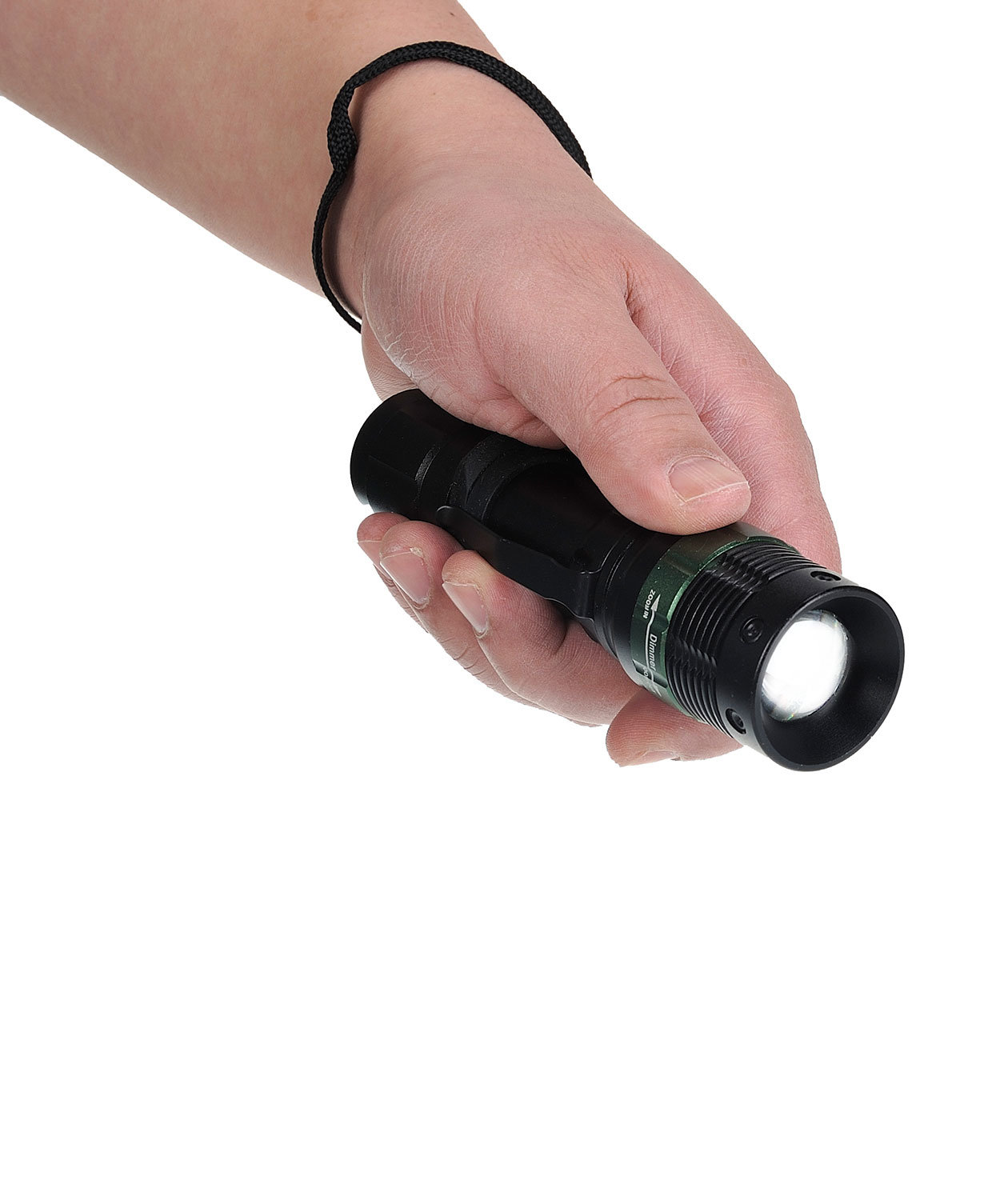 Portwest PA54 Tactical lommelygte, Sort