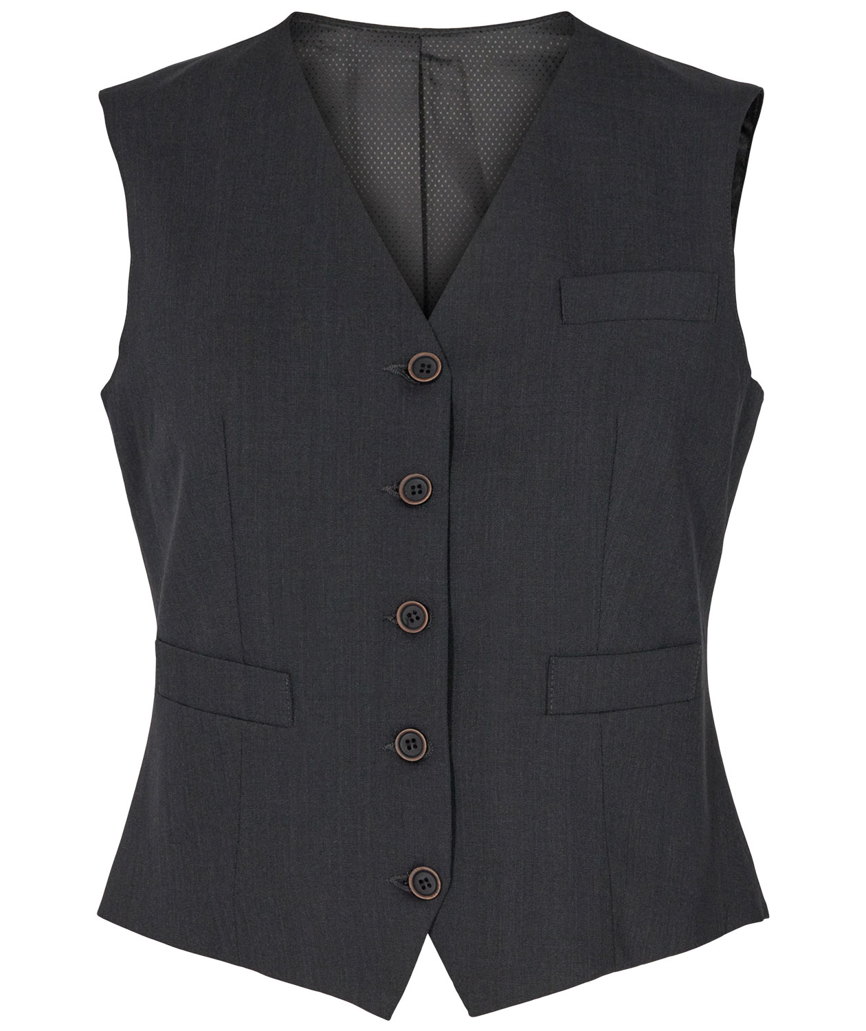 Sunwill Traveller Bistretch Regular fit v&auml;st dam, Charcoal