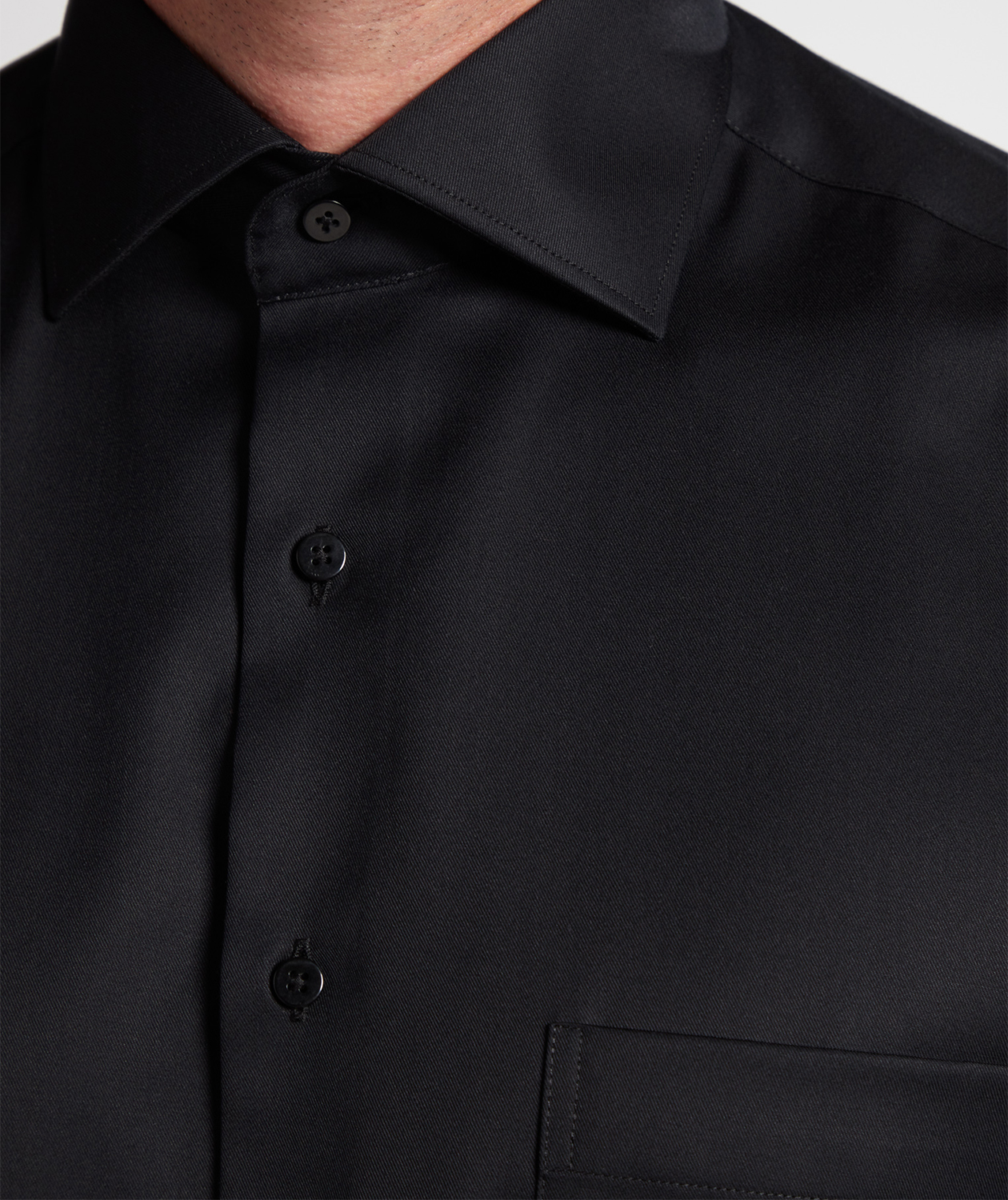 Eterna Cover Comfort fit skjorta, Black, large image number 4