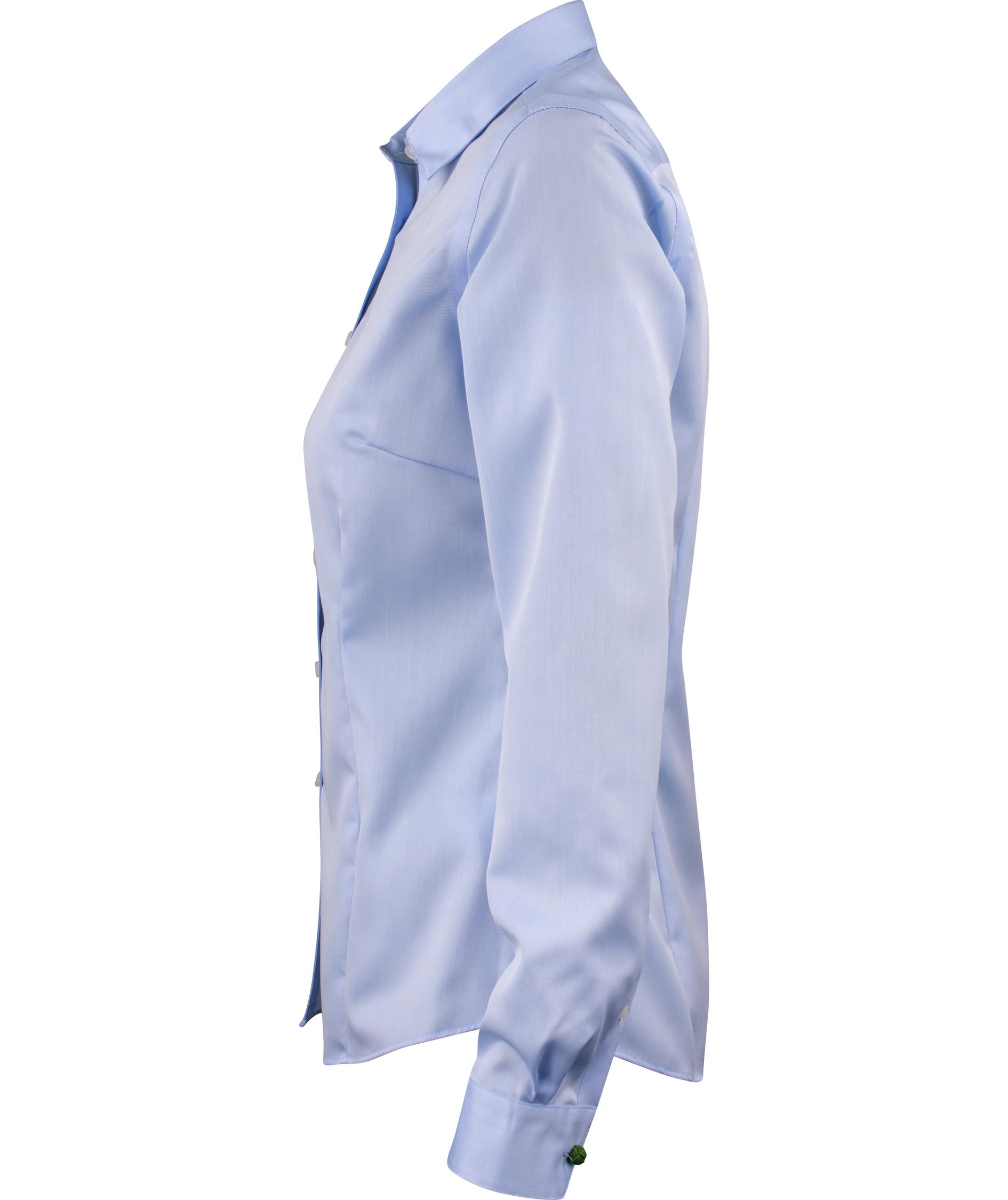 J. Harvest & Frost Twill Green Bow O1 lady fit skjorta, Sky Blue, large image number 2