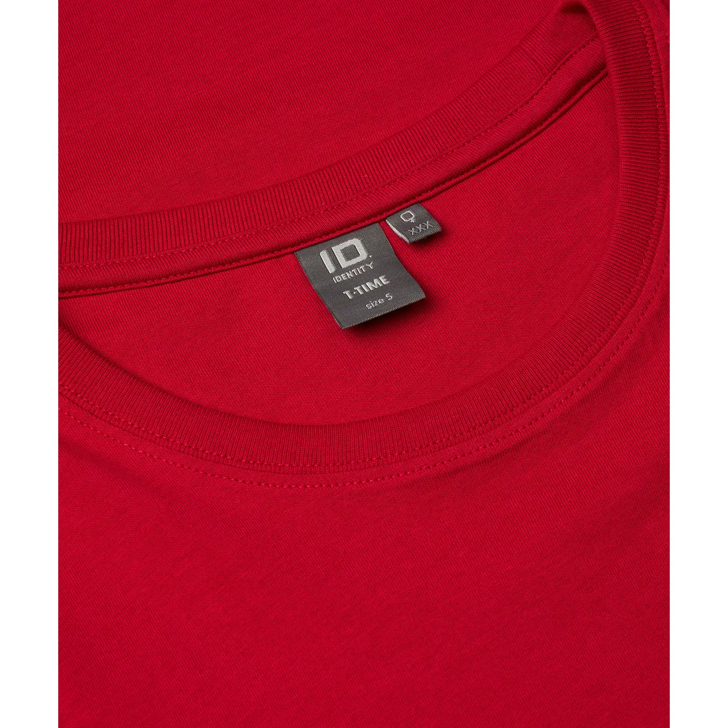 Køb ID T-Time dame T-shirt, Rød hos Billig-arbejdstøj.dk