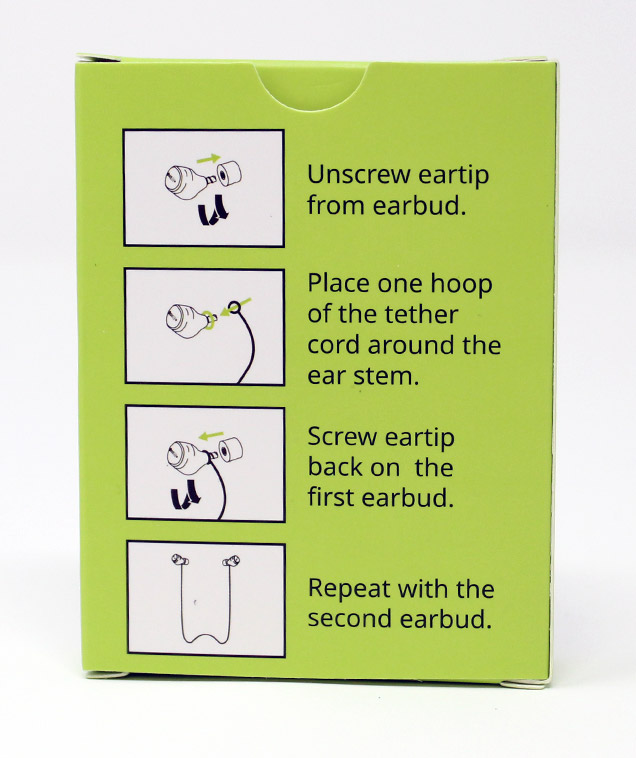 ISOtunes Security cord for FREE hearing protection, Black, Black, large image number 2