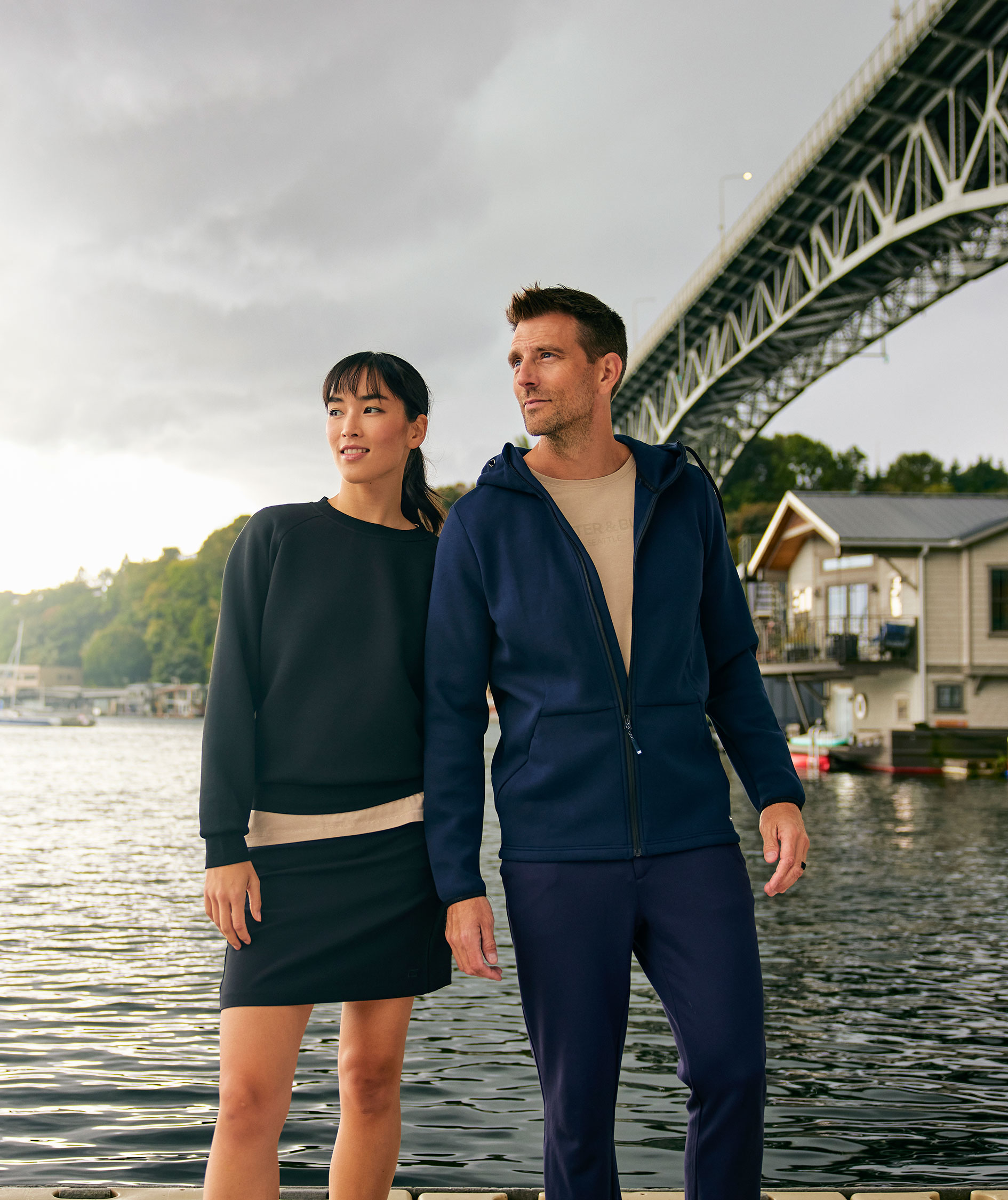 Cutter & Buck Tofino chinos, Dark navy, large image number 1