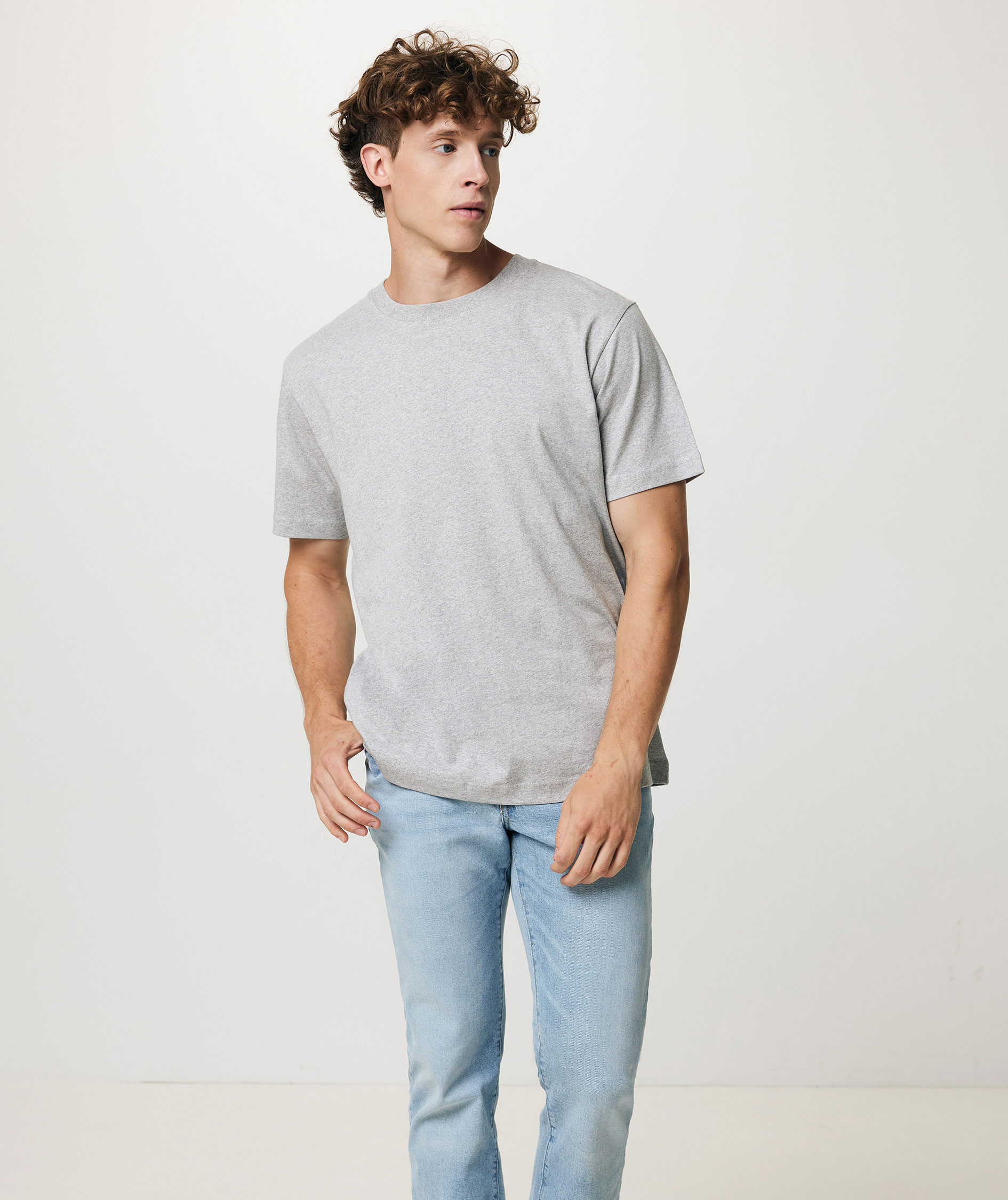 Iqoniq Kakadu T-shirt, Heather Grey, large image number 15