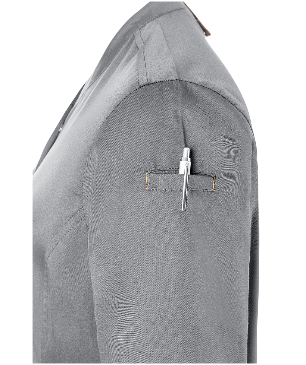 Karlowsky Green-Generation dame kokkejakke, Platinum grey, large image number 7