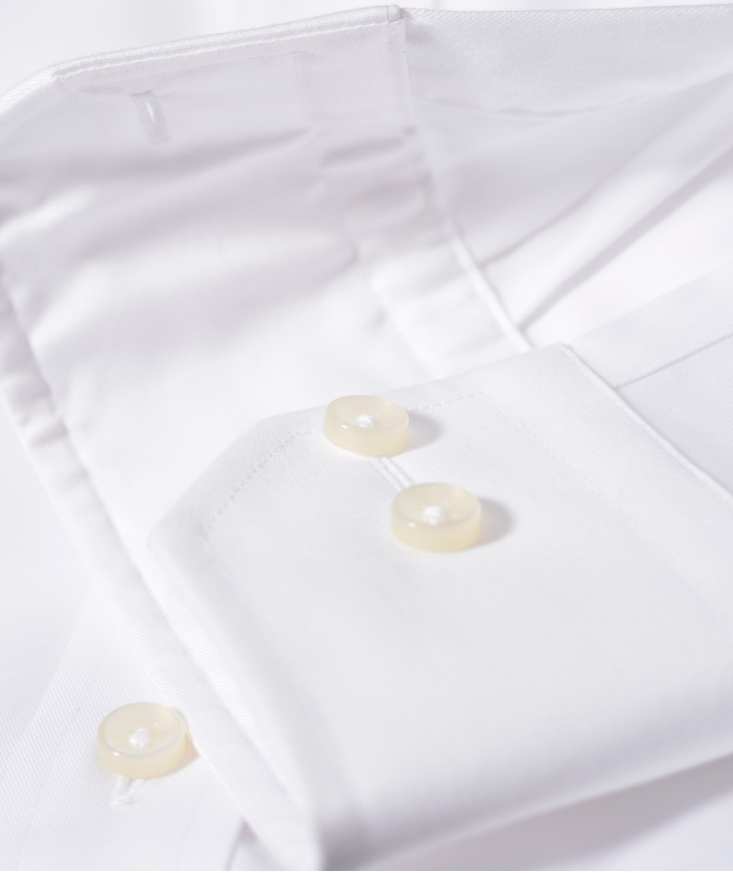 J. Harvest & Frost Twill Green Bow O1 regular fit skjorta, Vit, large image number 5