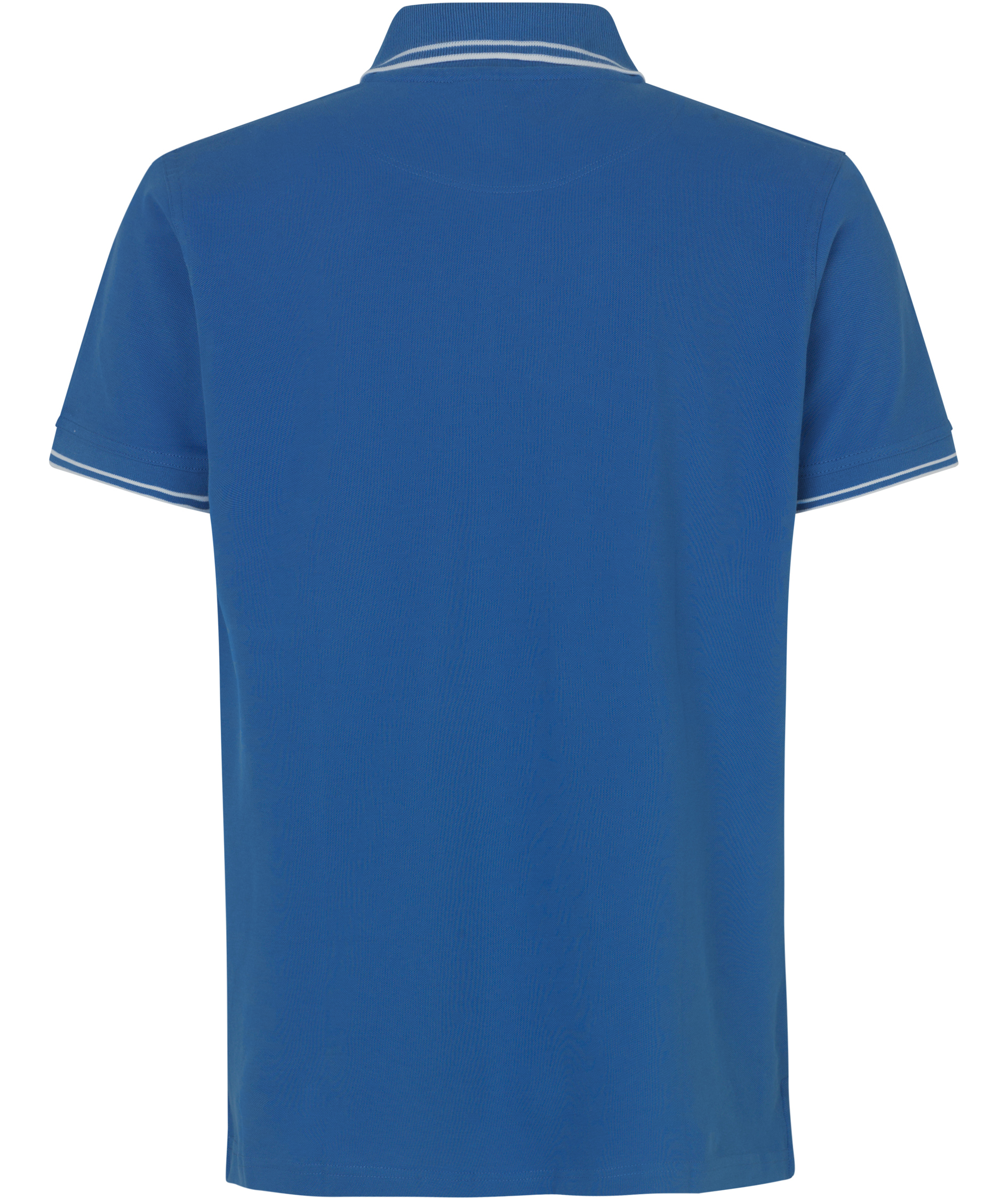 ID Stretch poloshirt with contrast, Azure, large image number 1