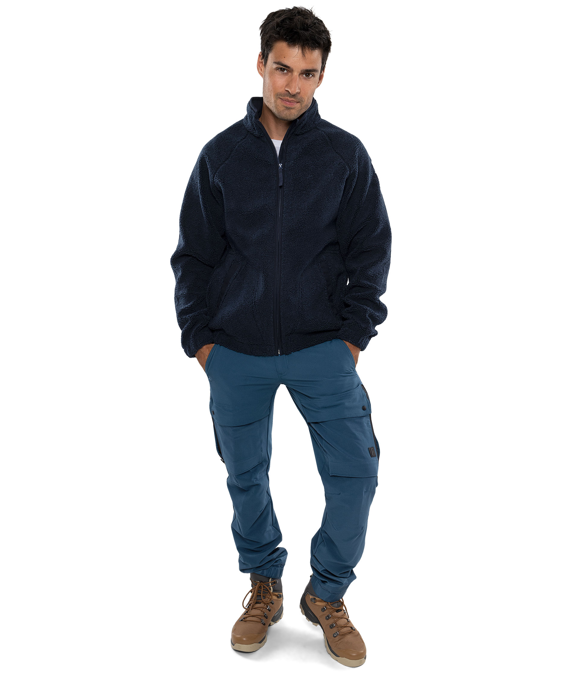 Fristads Copper p&auml;lsfiberjacka, M&ouml;rk Marinbl&aring;, large image number 1