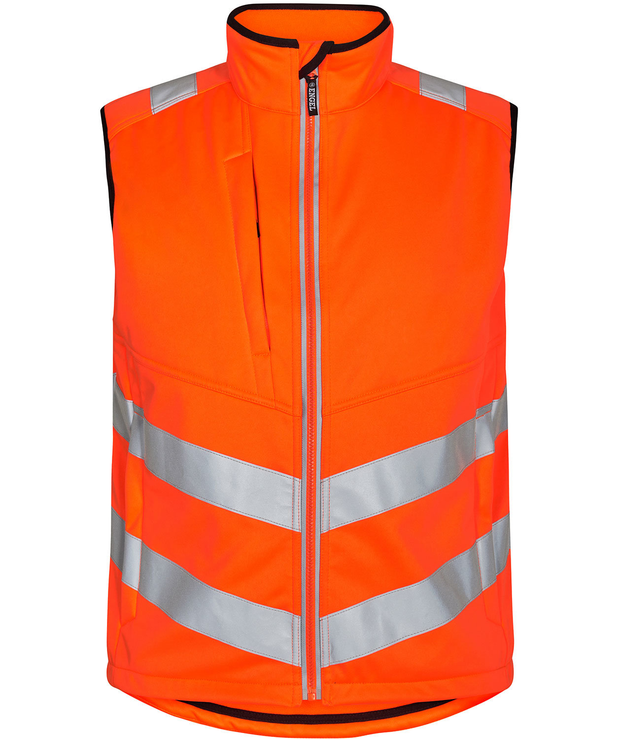 Engel Safety softshellvest, Hi-vis Orange, Hi-vis Orange, swatch
