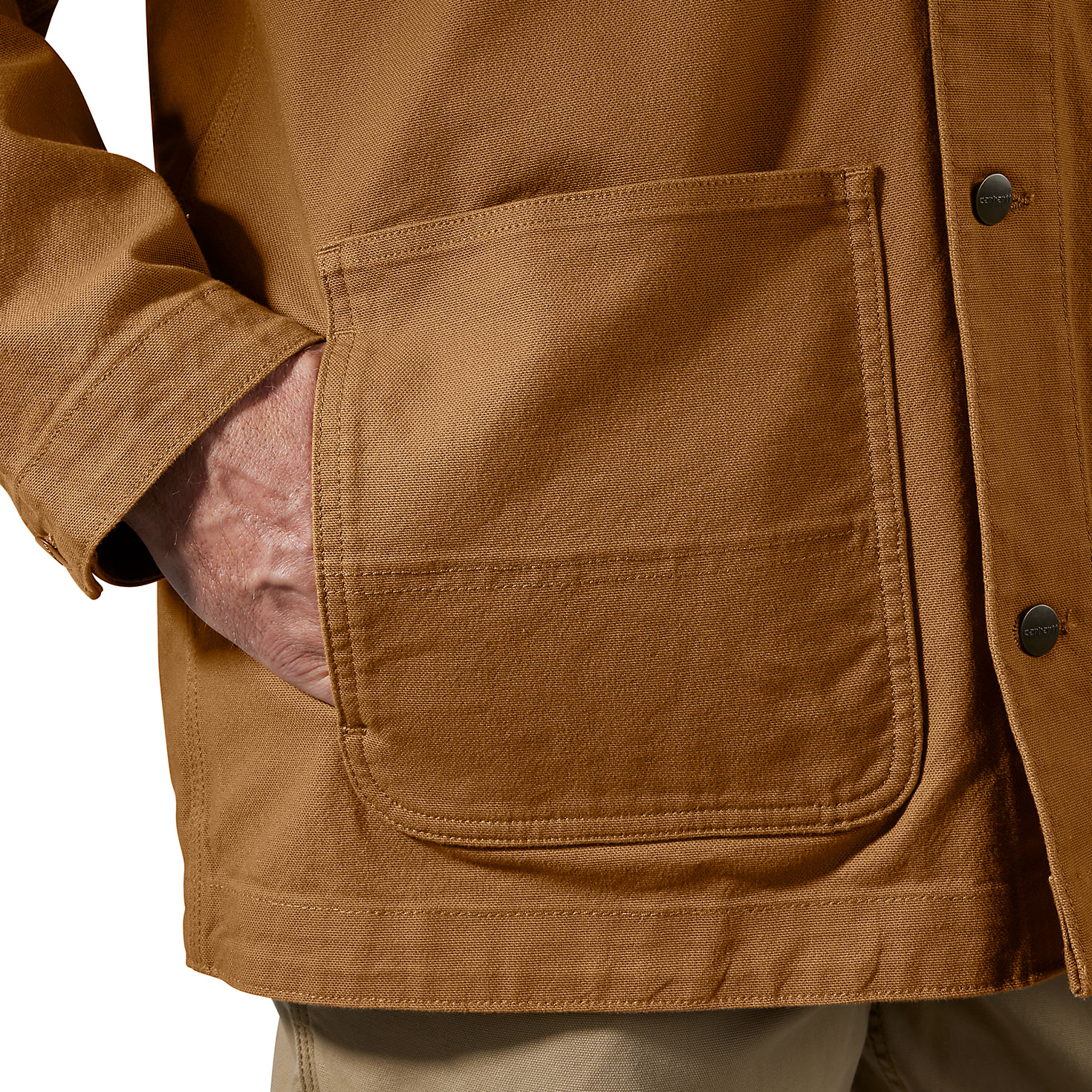 Carhartt Duck jacka, Carhartt Brown, large image number 4