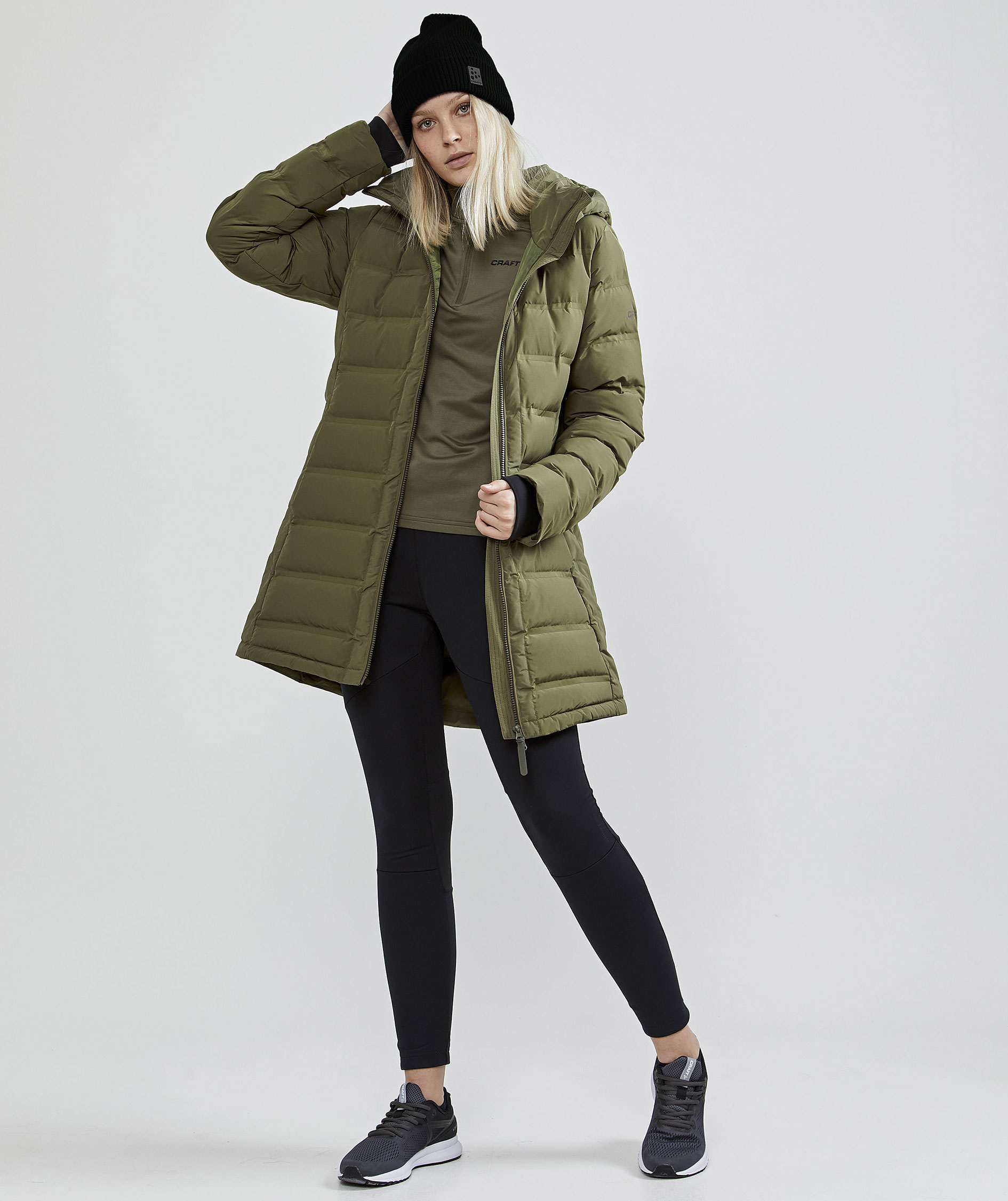 Craft Core Gain half zip midlayer dam, Rift