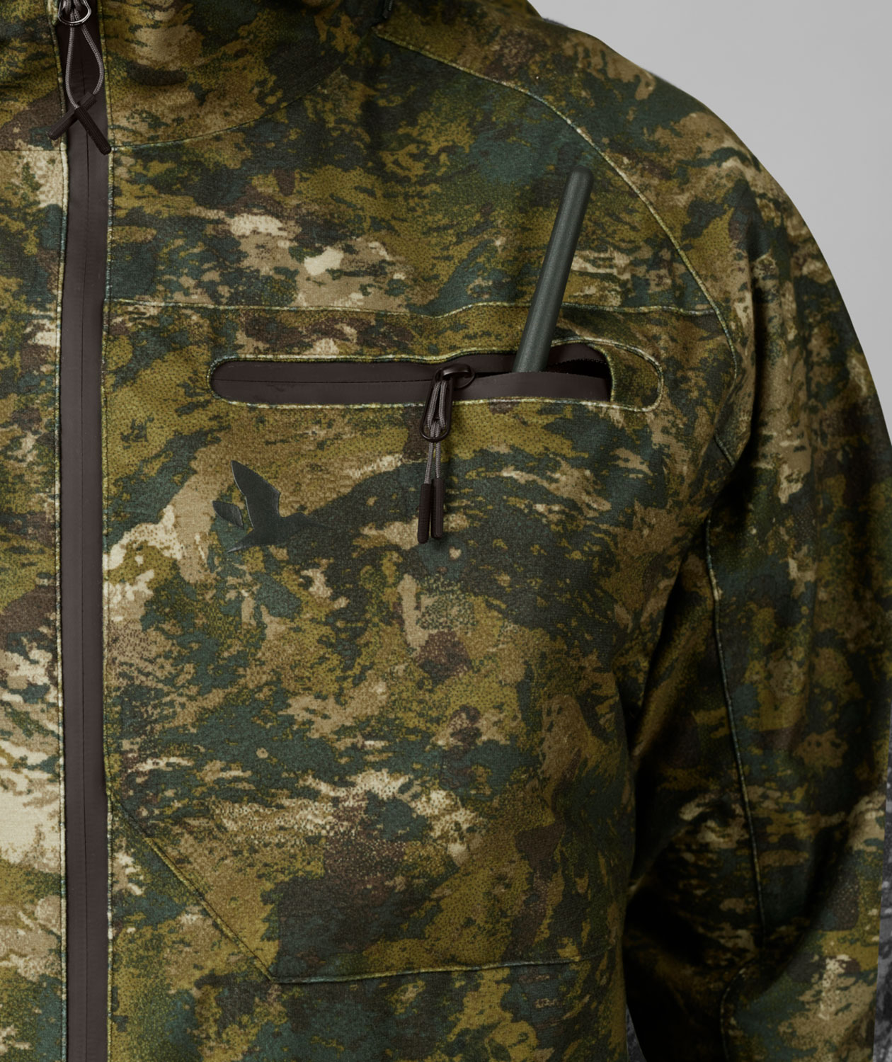 Seeland Avail camo jakke, InVis Green, large image number 5