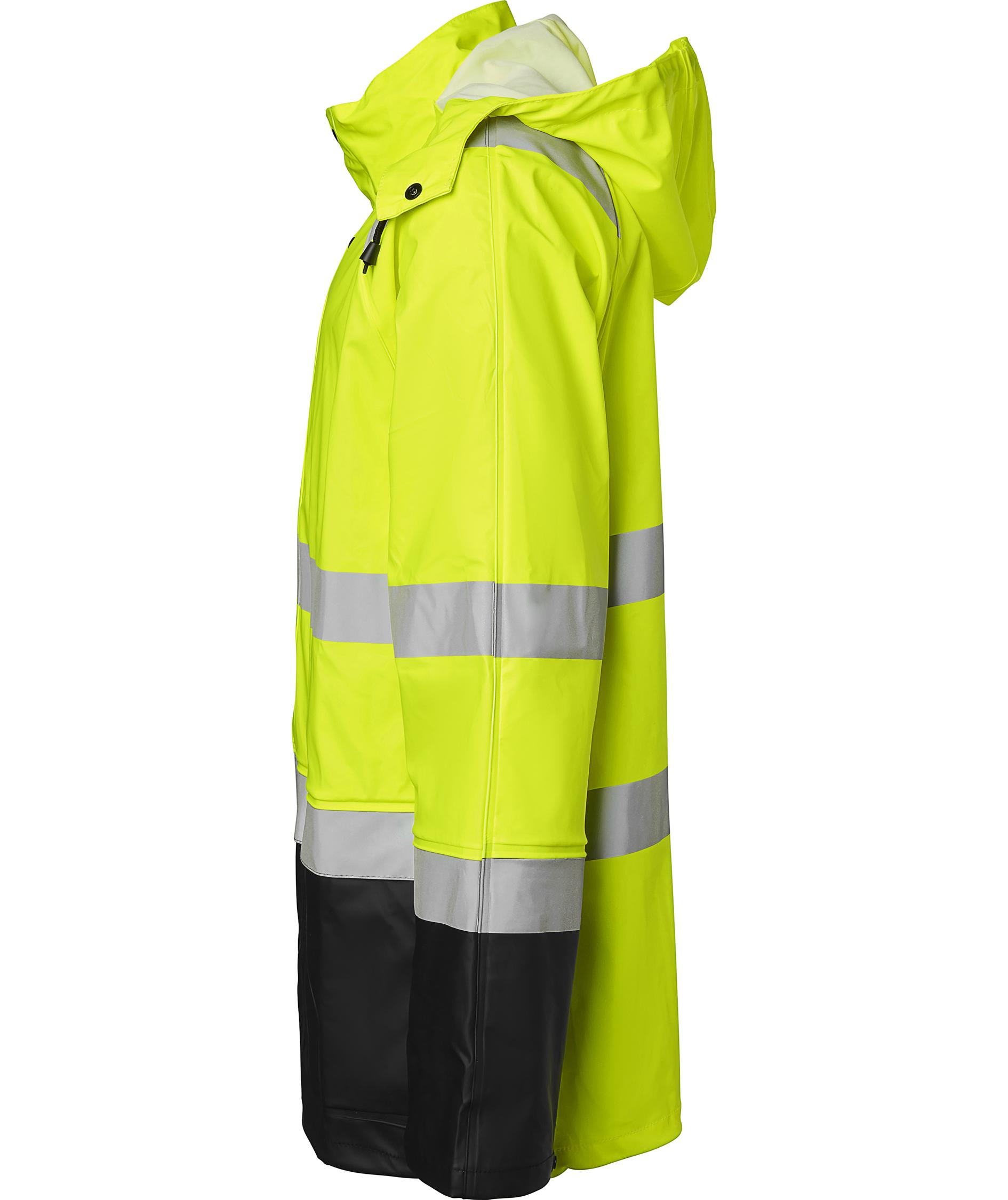 Top Swede rain jacket 180, Hi-vis Yellow/Black, large image number 3