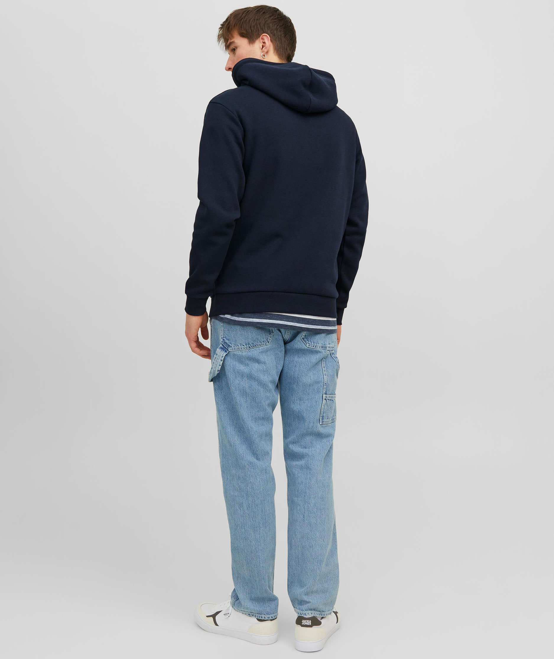 Jack & Jones JJEBRADLEY hoodie, Navy Blazer, large image number 6