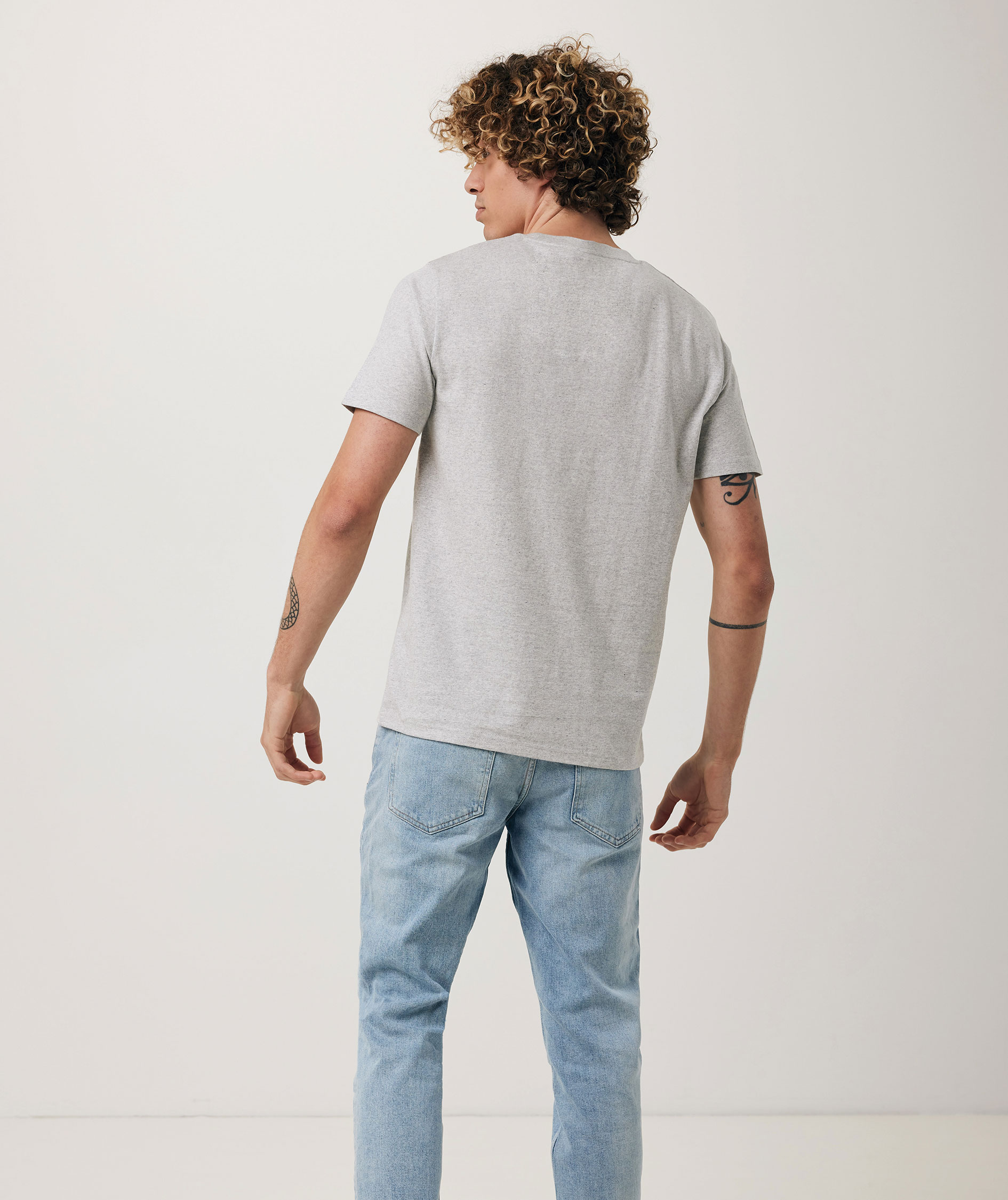 Iqoniq Brett T-Shirt, Light Heather Grey, large image number 9
