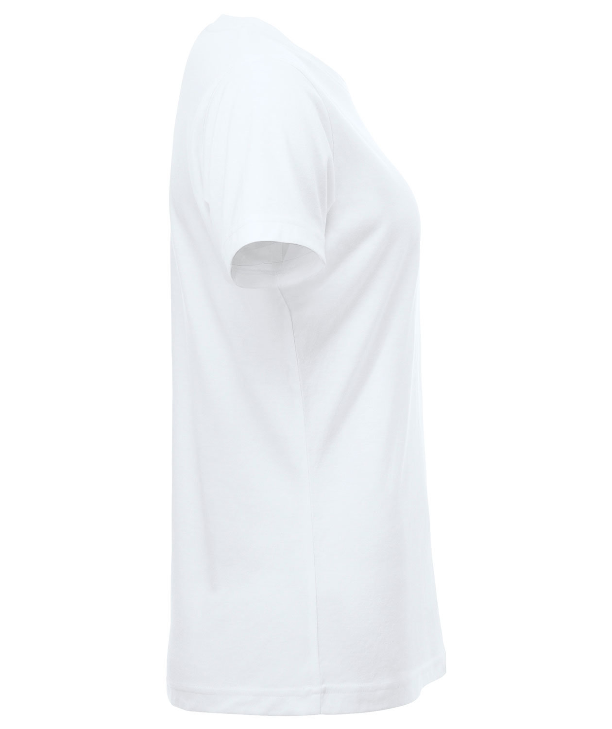 Clique New Classic T-shirt dam, Vit, large image number 3