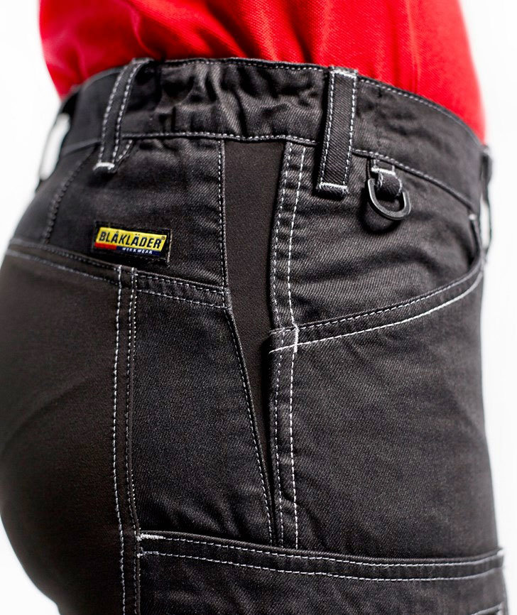 Bl&aring;kl&auml;der women's service trousers, Black, large image number 3
