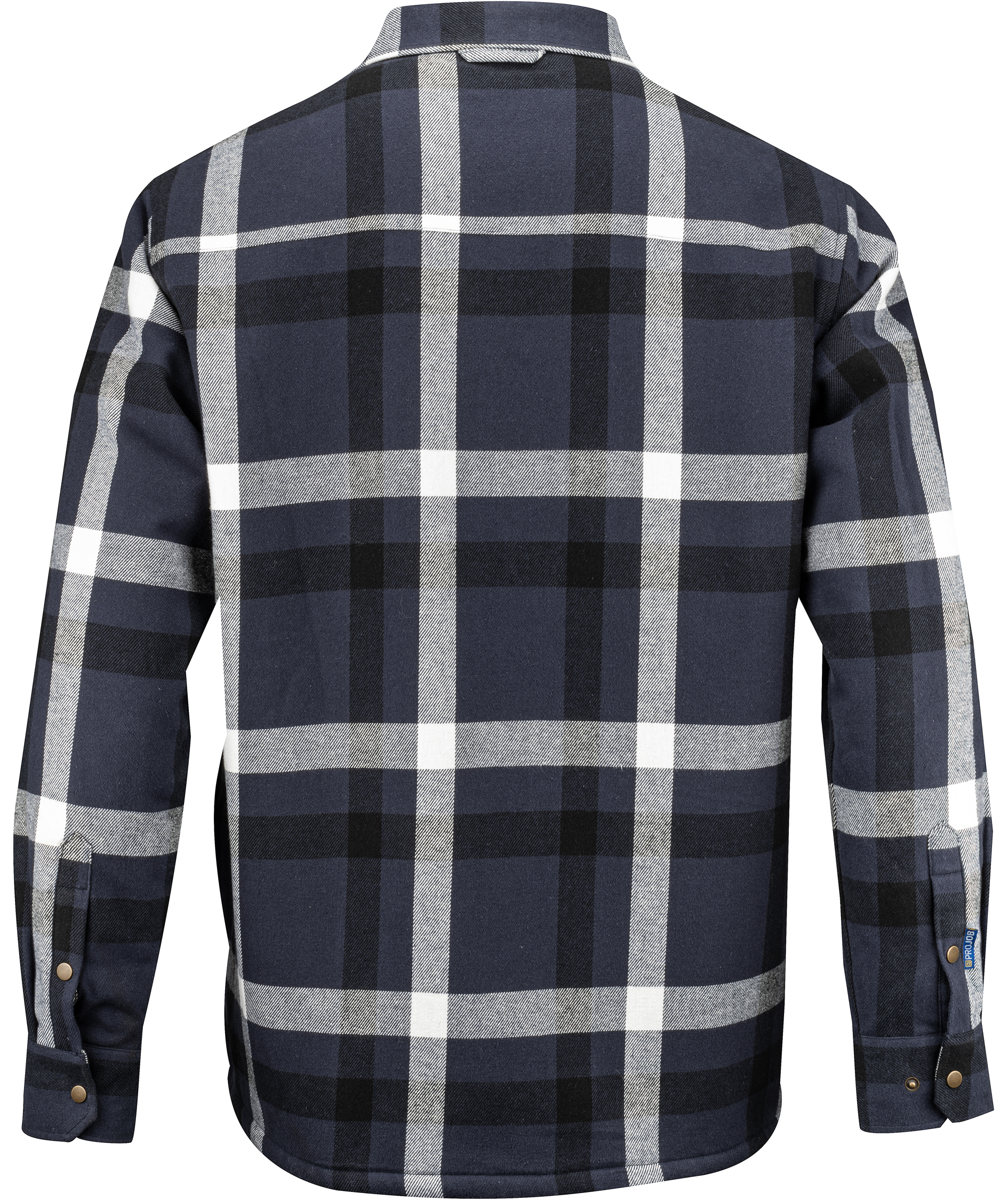 ProJob fodrad skogsarbetare skjorta, Navy