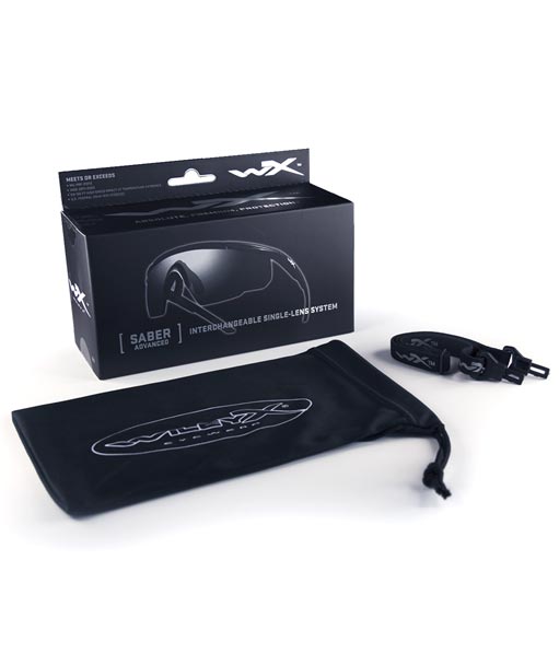 Wiley X Saber Advanced Schutzbrille, Transparent, Transparent, large image number 1