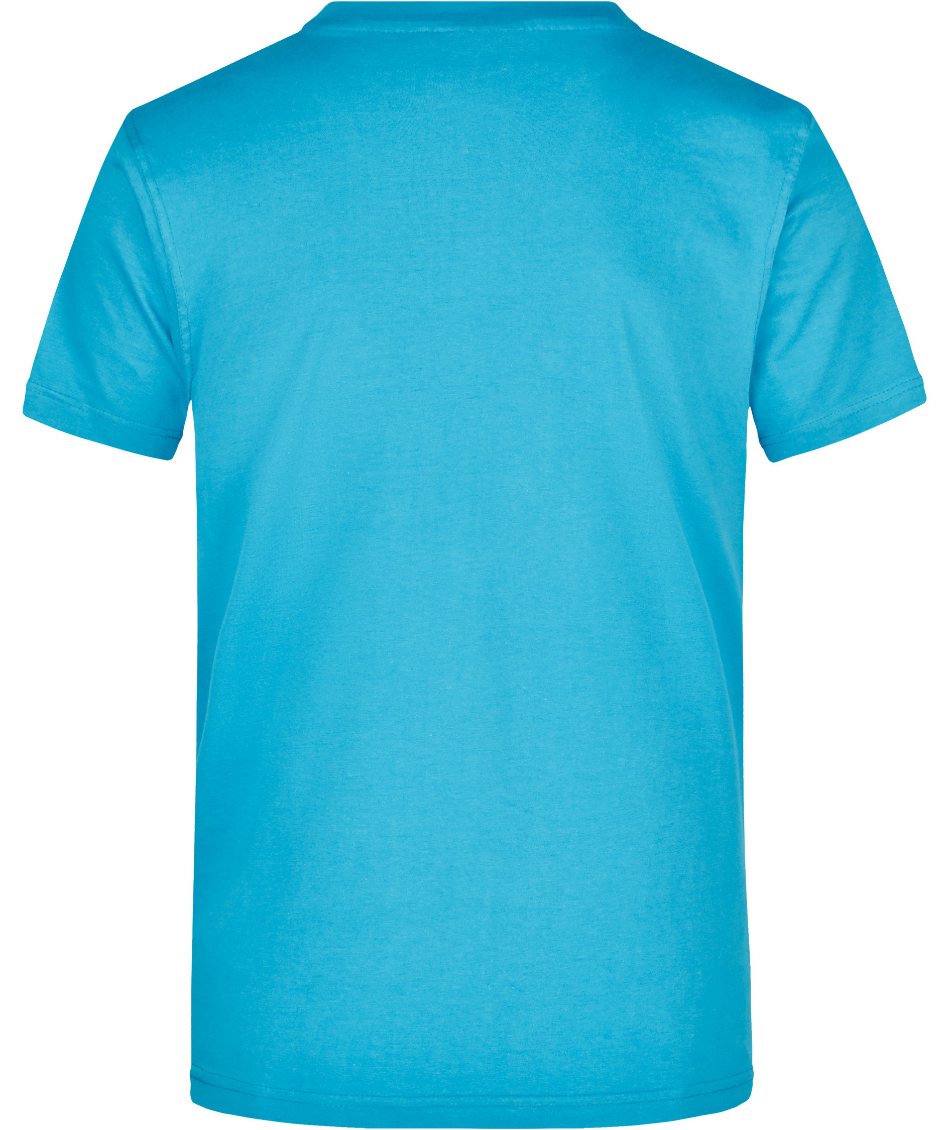James & Nicholson T-shirt Round-T Heavy, Turquoise