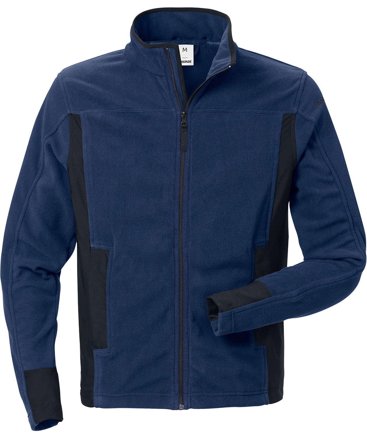 Fristads microfleecejakke 4003, Marine/Svart