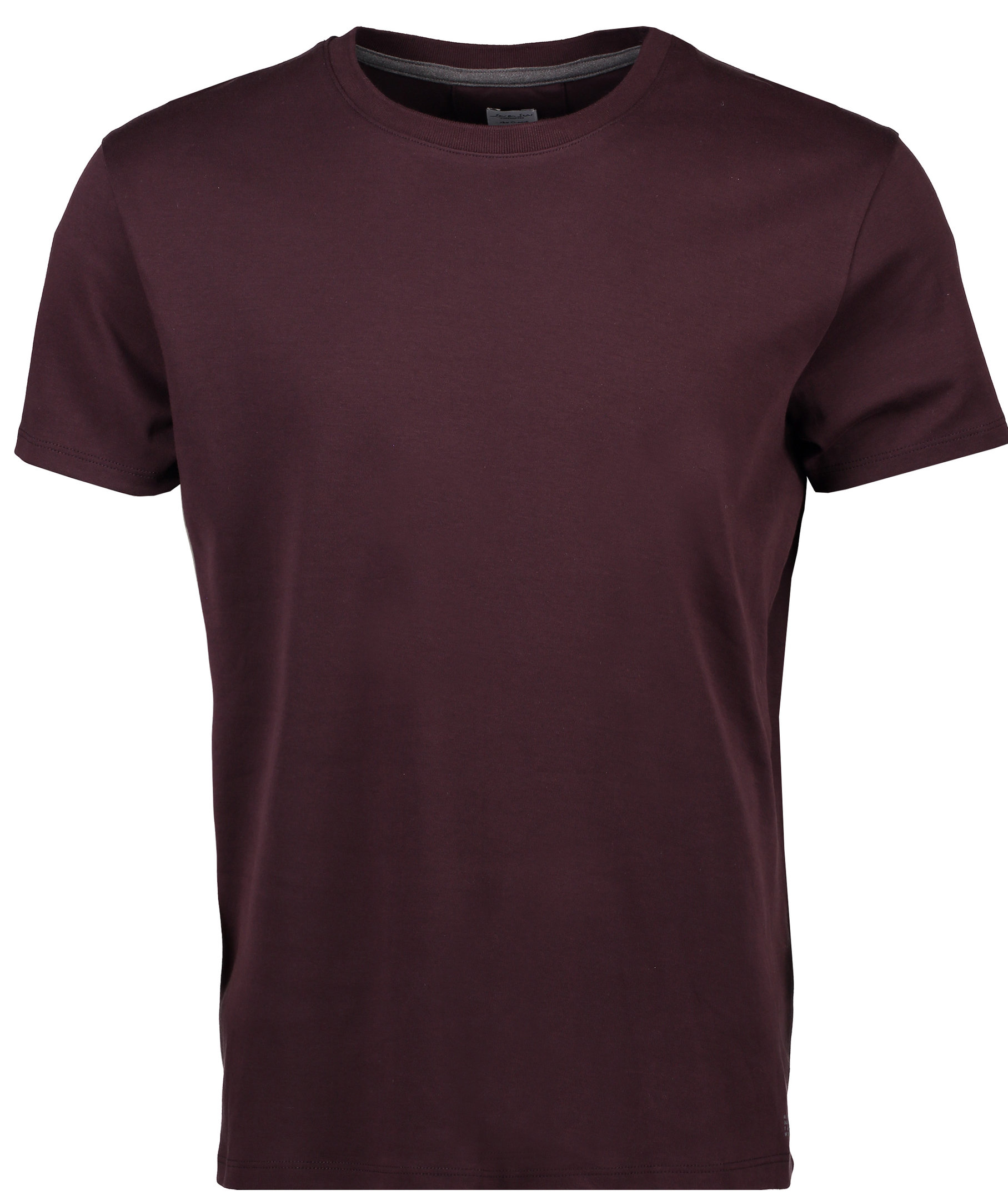 Seven Seas T-shirt med rund hals, Deep Red