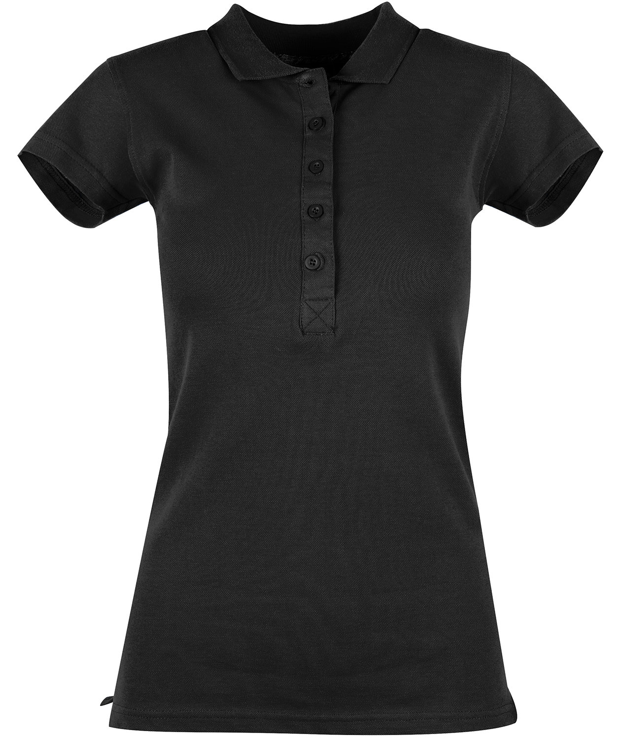 Camus Alice Springs dame polo T-shirt, Sort