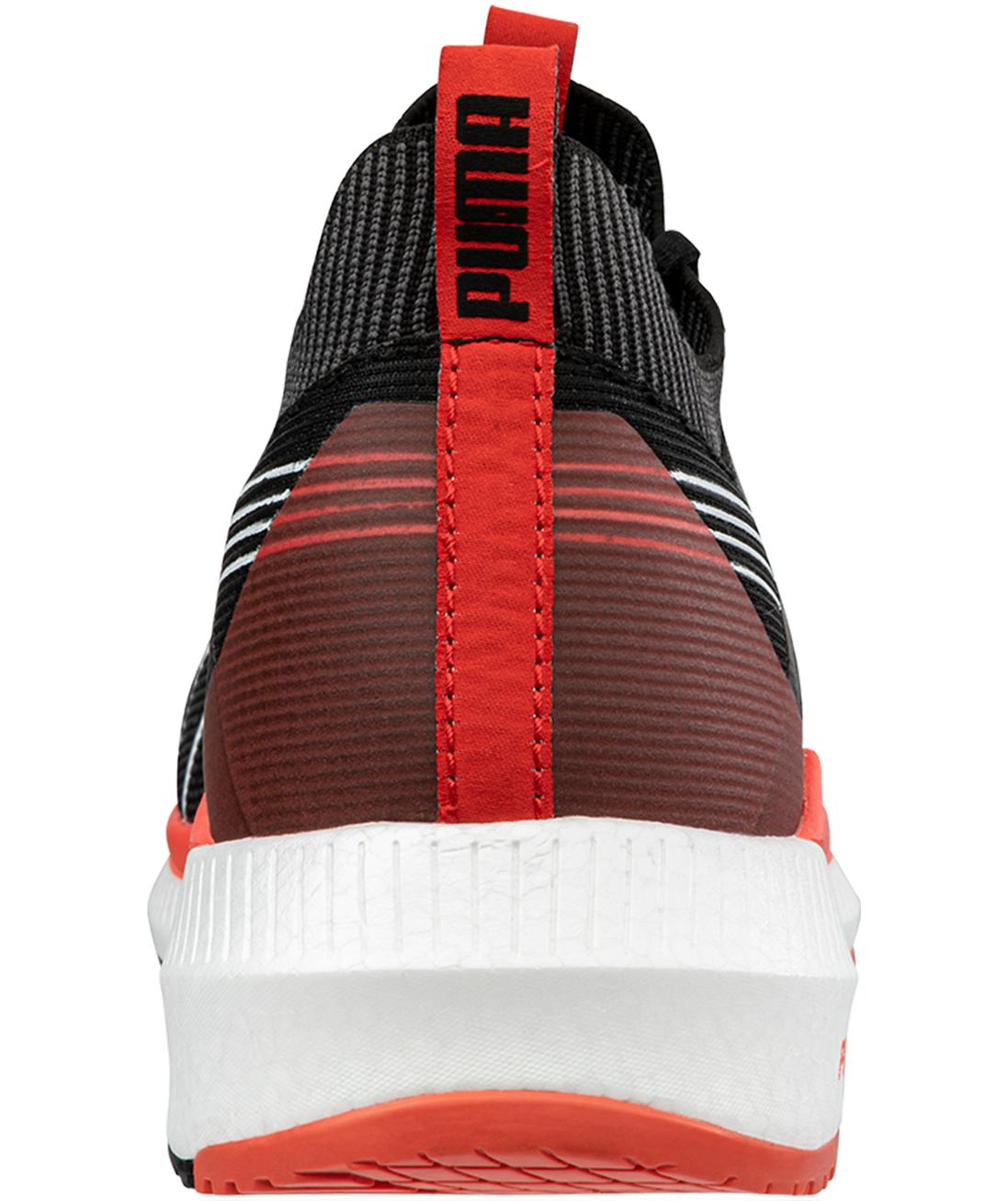 Puma Turbo sikkerhedssko S1PS, Black/Red, large image number 4