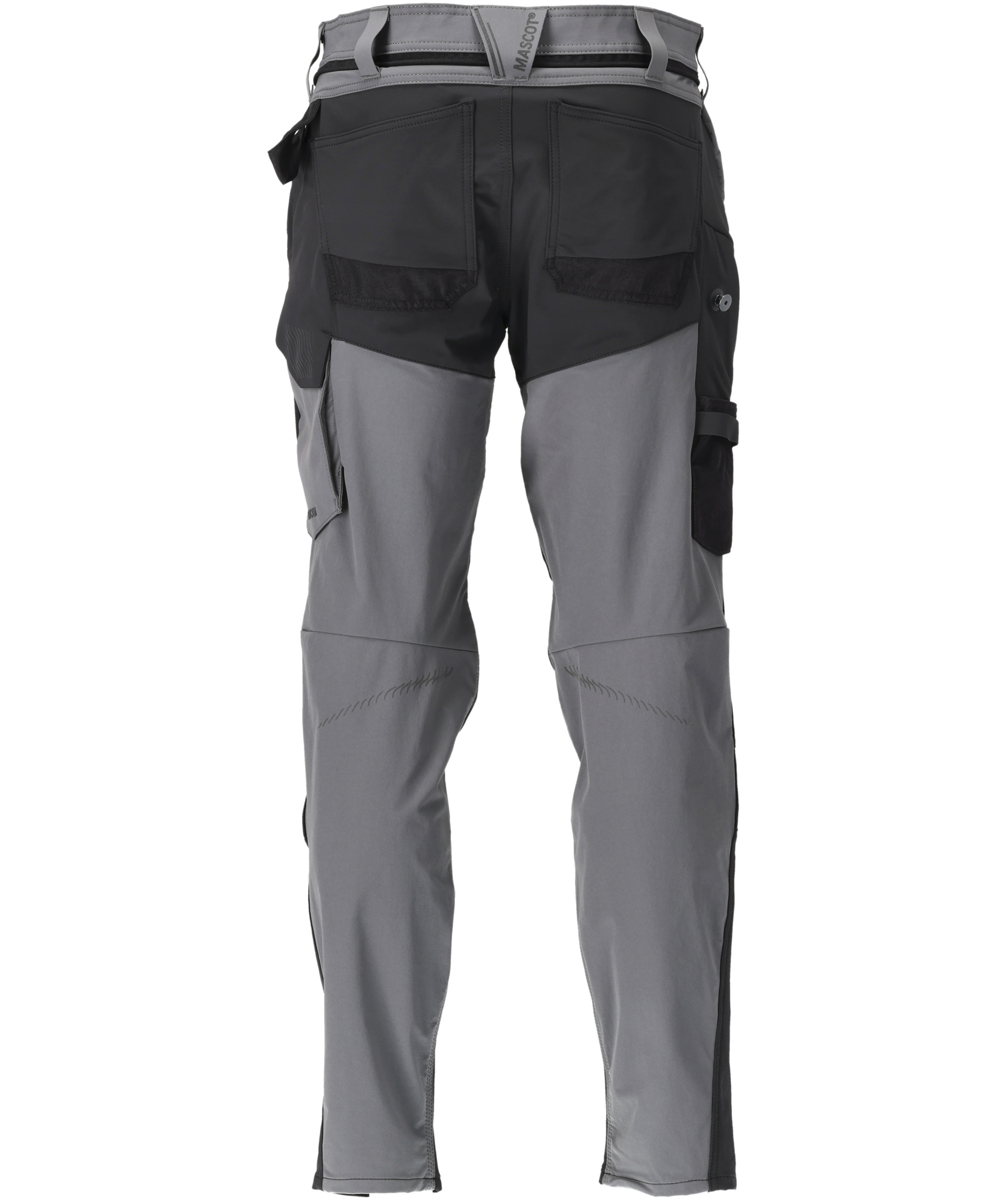Mascot Customized work trousers full stretch, Stone Grey/Black, large image number 2