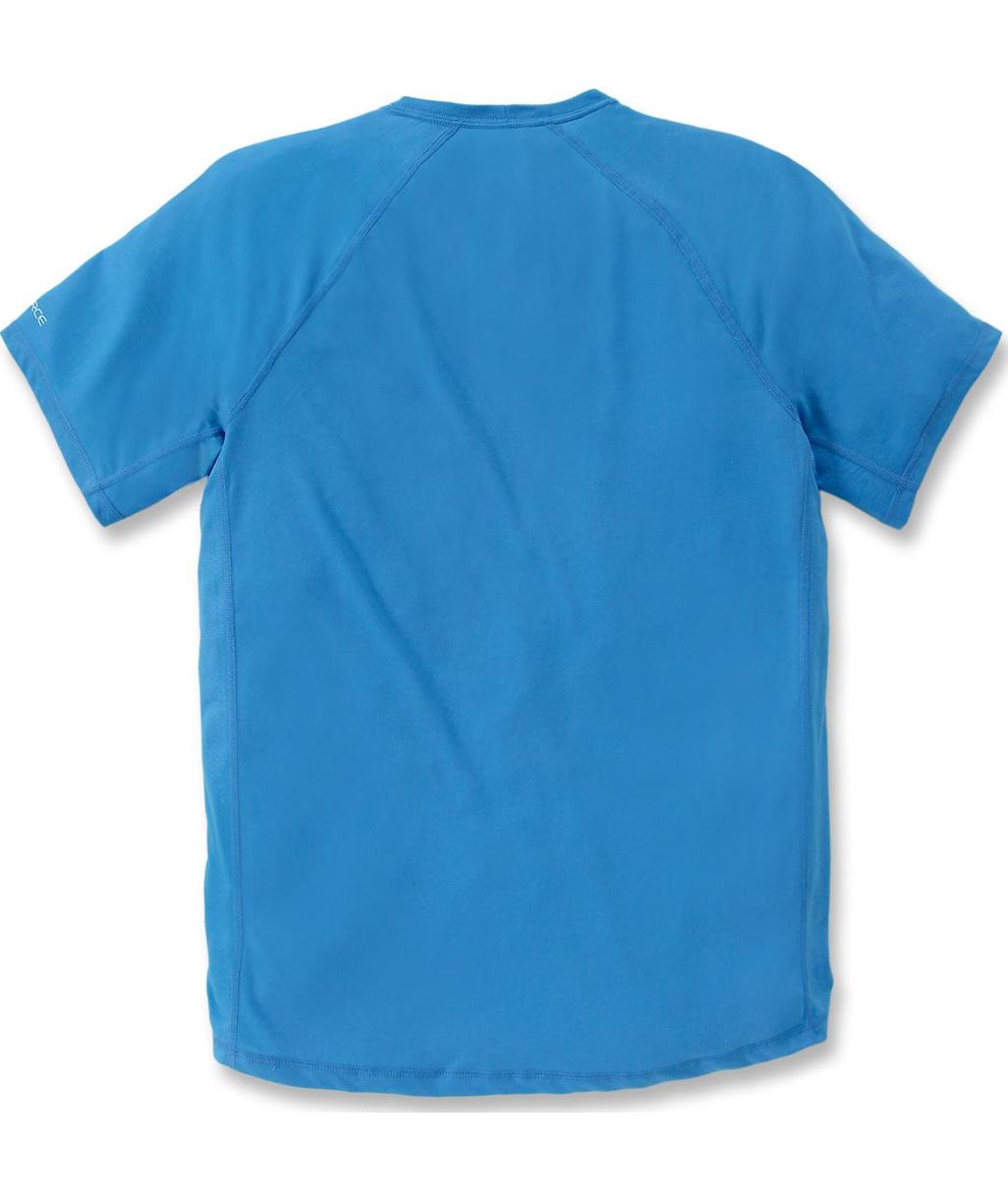 Carhartt Force Logo Graphic T-shirt, Engineer Blue Heather, large image number 2