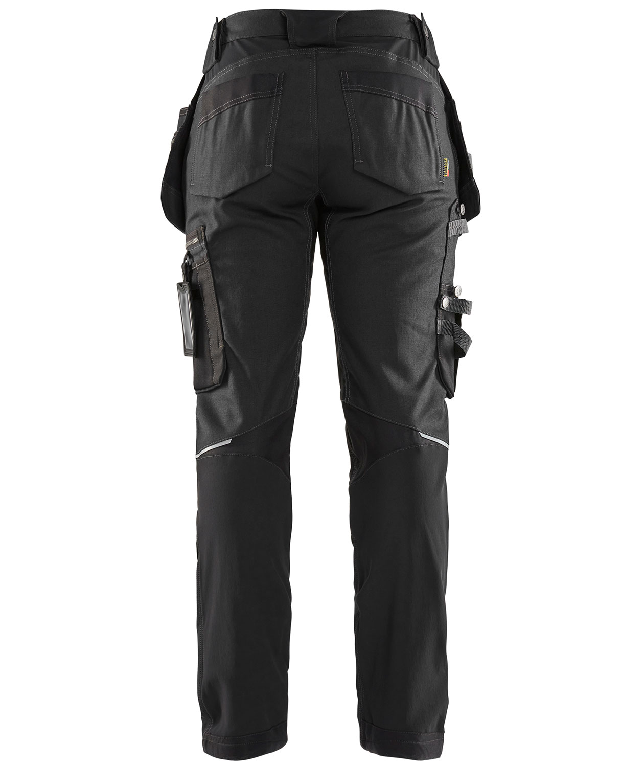 Bl&aring;kl&auml;der hantverksbyxa dam, Svart