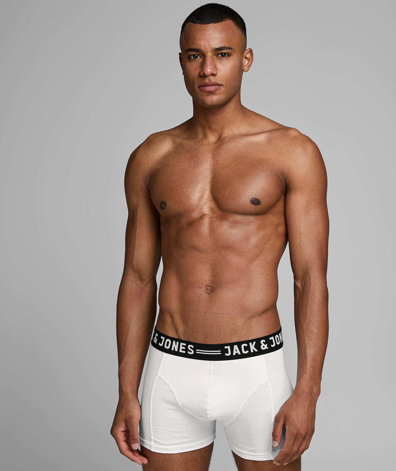 Jack & Jones Sense 3-pack kalsonger, Vit