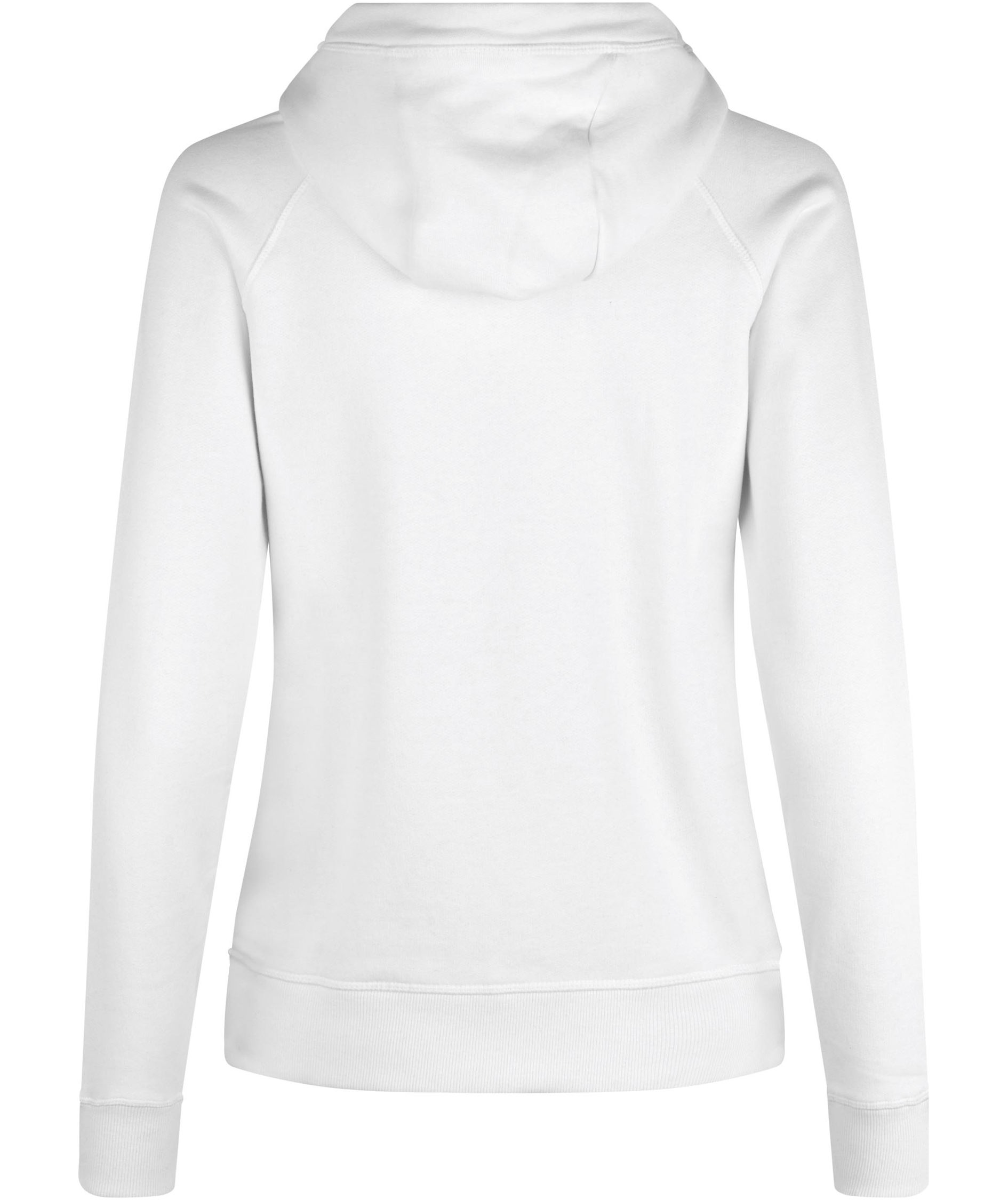 ID Core women's hoodie with zipper, White, large image number 1