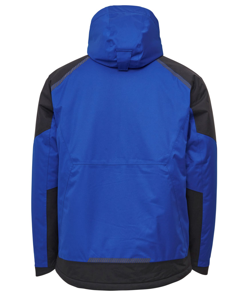 ELKA Working Xtreme vinterjacka full stretch, Kunglig-Bl&aring;/Svart, large image number 2