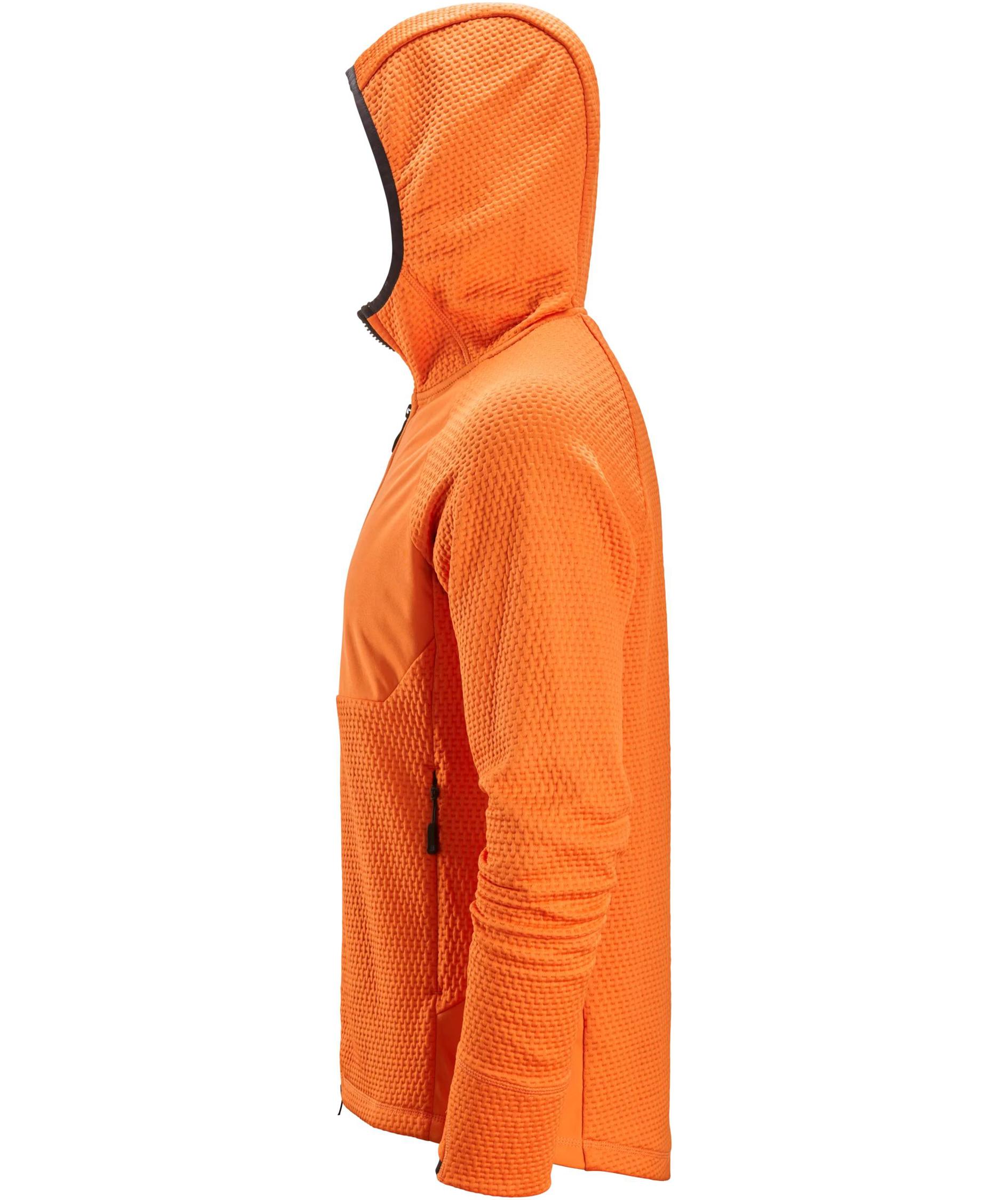Snickers FlexiWork Hoodie mit Rei&szlig;verschluss 8405, Warm Orange, large image number 3