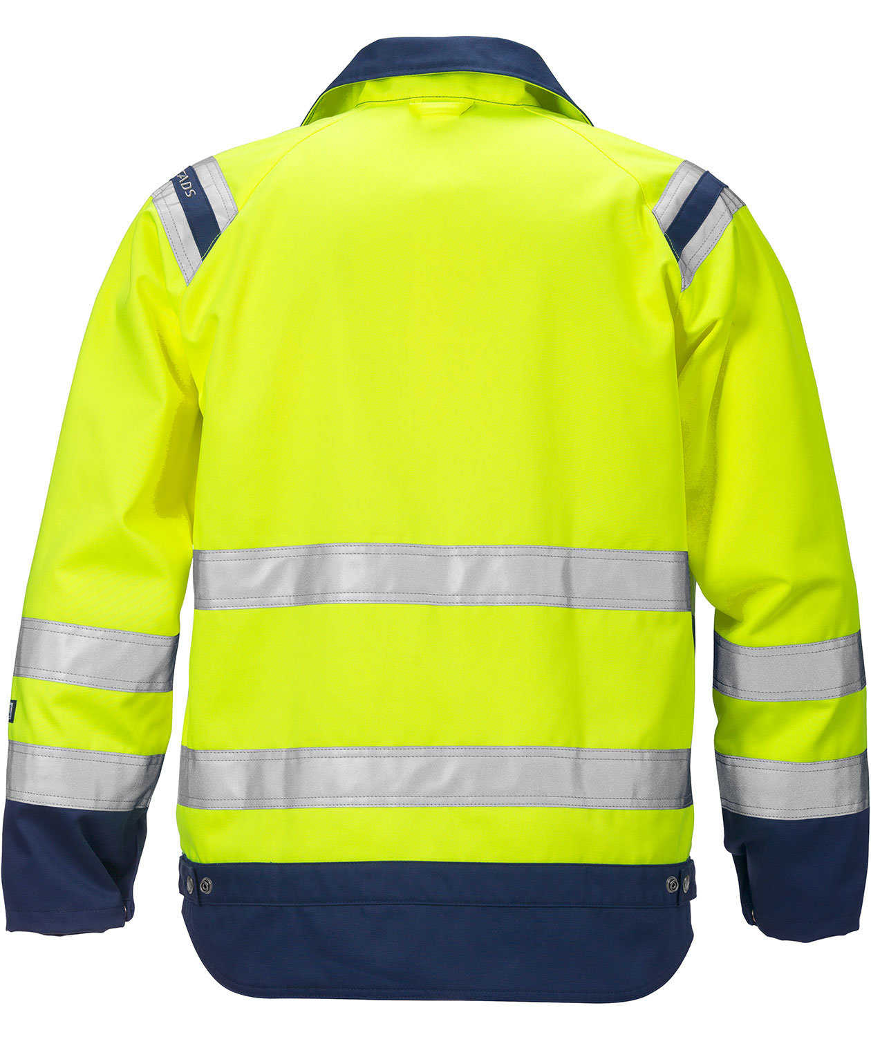 Fristads arbeidsjakke 4026, Hi-vis gul/marinebl&aring;, large image number 1