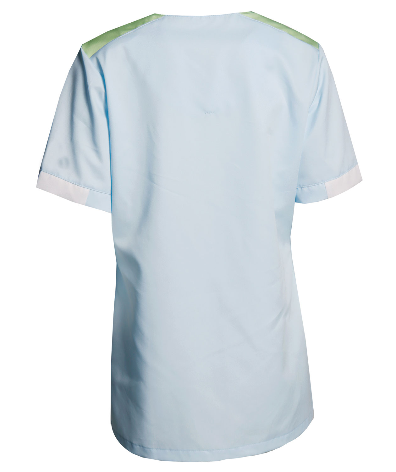 Nybo Workwear Nova Premium women's tunic, Blue/White/Green