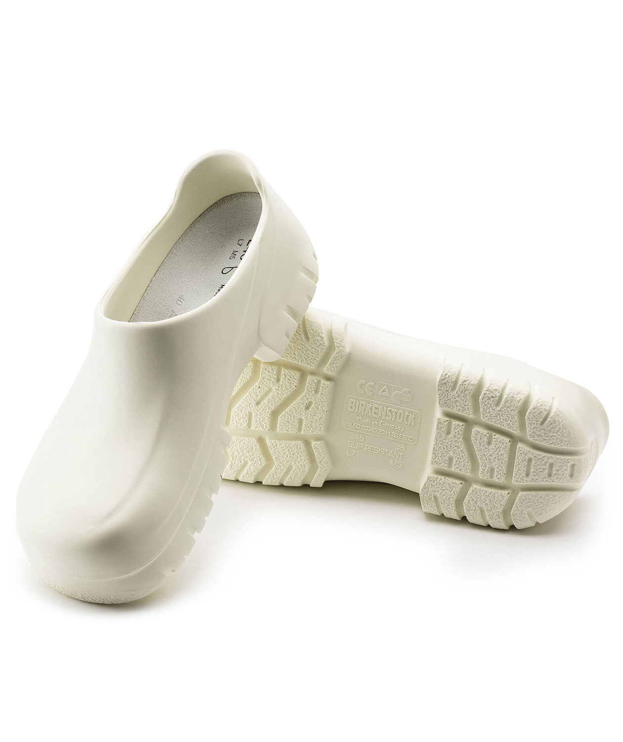 Birkenstock A640 Regular fit Sicherheitsclogs SB, Wei&szlig;, large image number 3