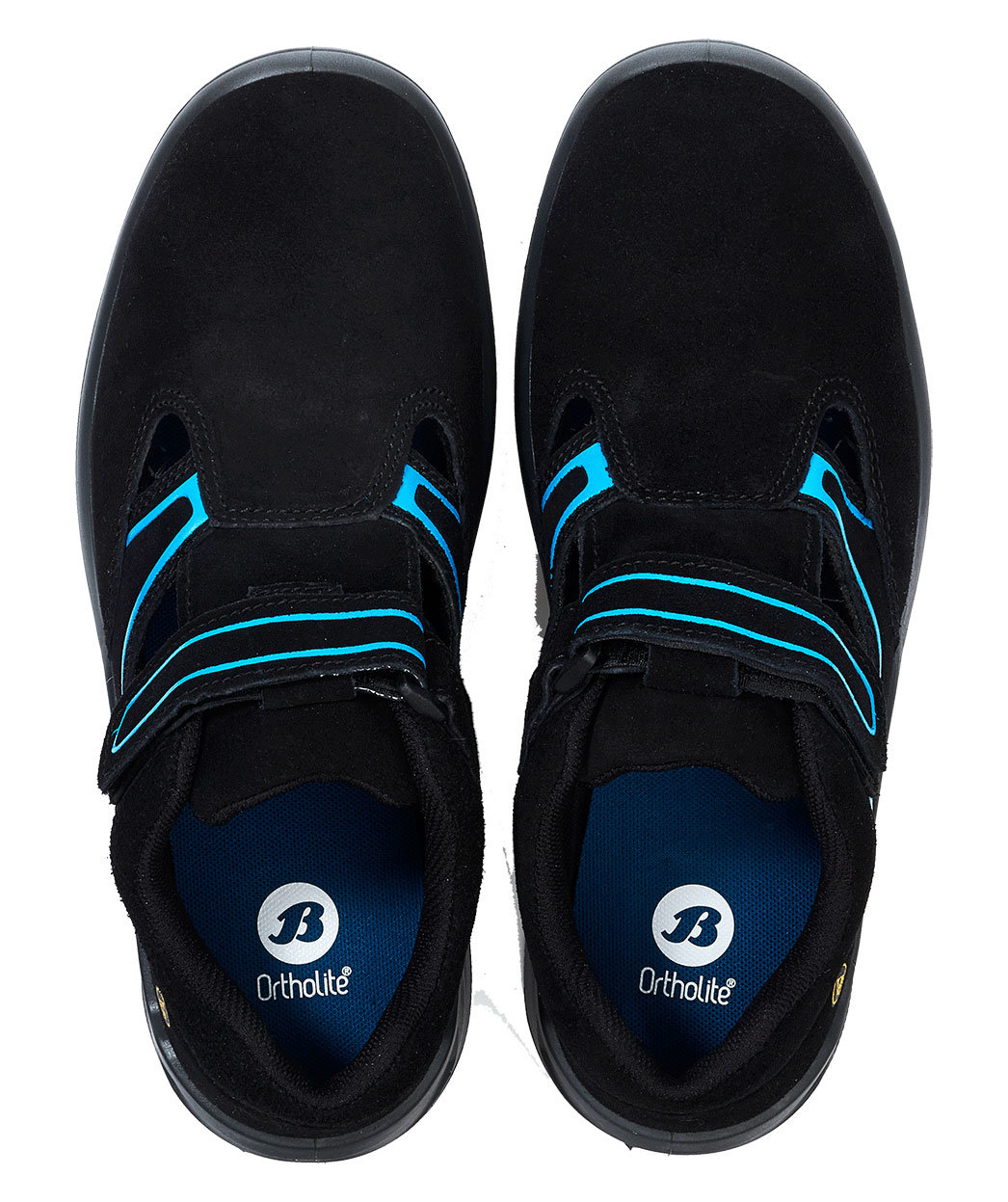 Bata Industrials 60449 Falcon skyddssandaler S1, Svart, large image number 4