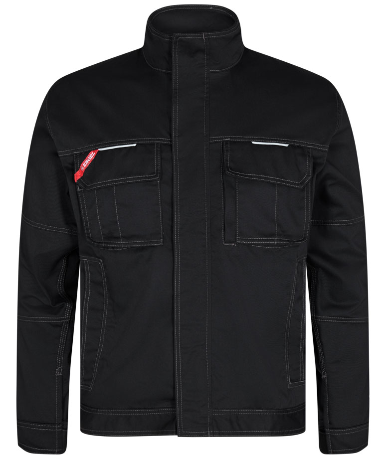 Engel Combat arbeidsjakke, Svart, Svart, swatch