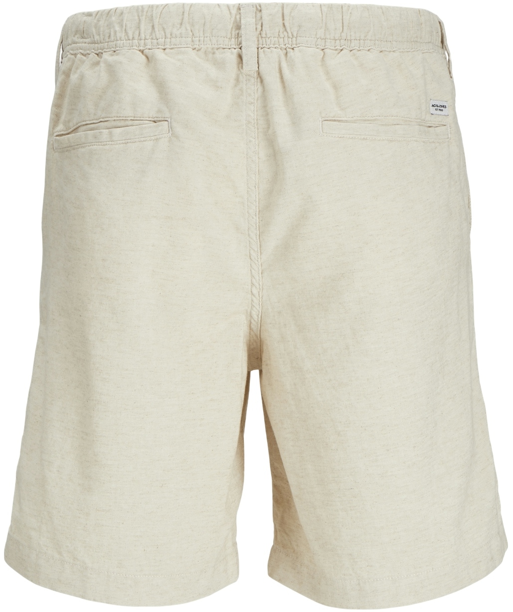 Jack & Jones JPSTJAIDEN HYBRID BONDI shorts with linen, Moonbeam, large image number 1